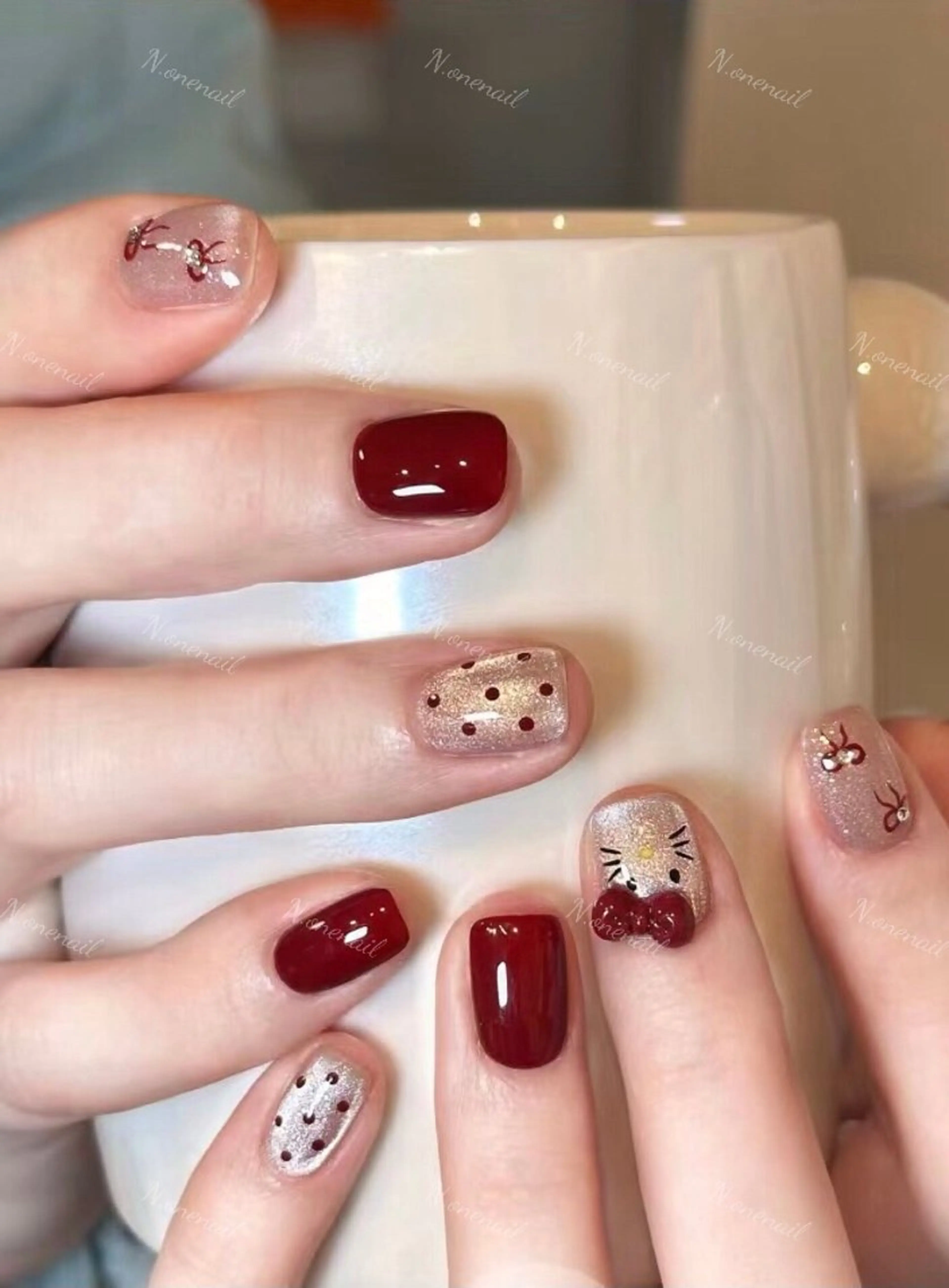 ネイル アートネイル グラデーション キラキラネイル ニュアンスネイル オフィスネイル ハンドネイル 長いだし/スカルプ/ パラシェルN.oneのネイルデザイン