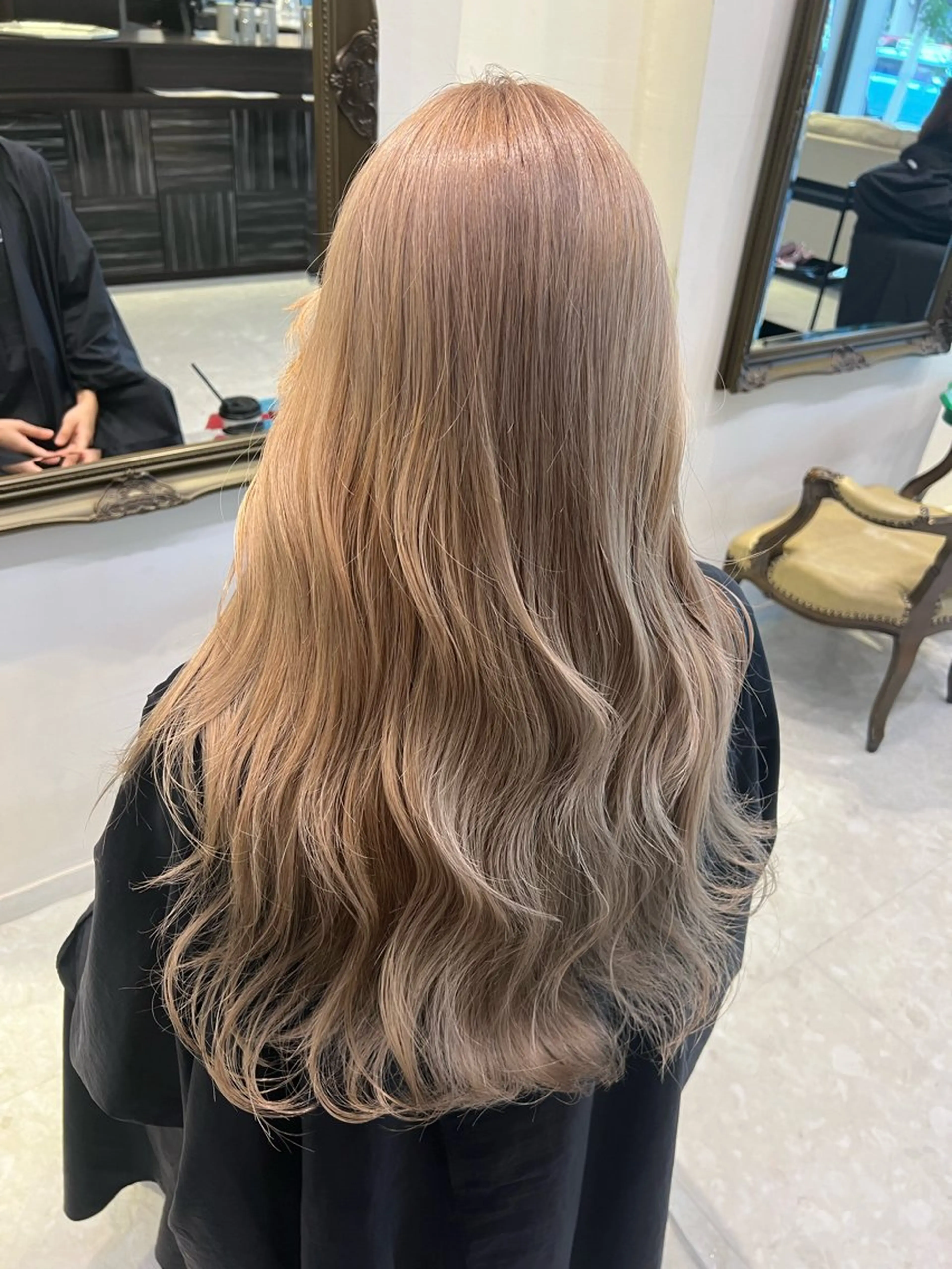 ロング 平田 和也のヘアスタイル