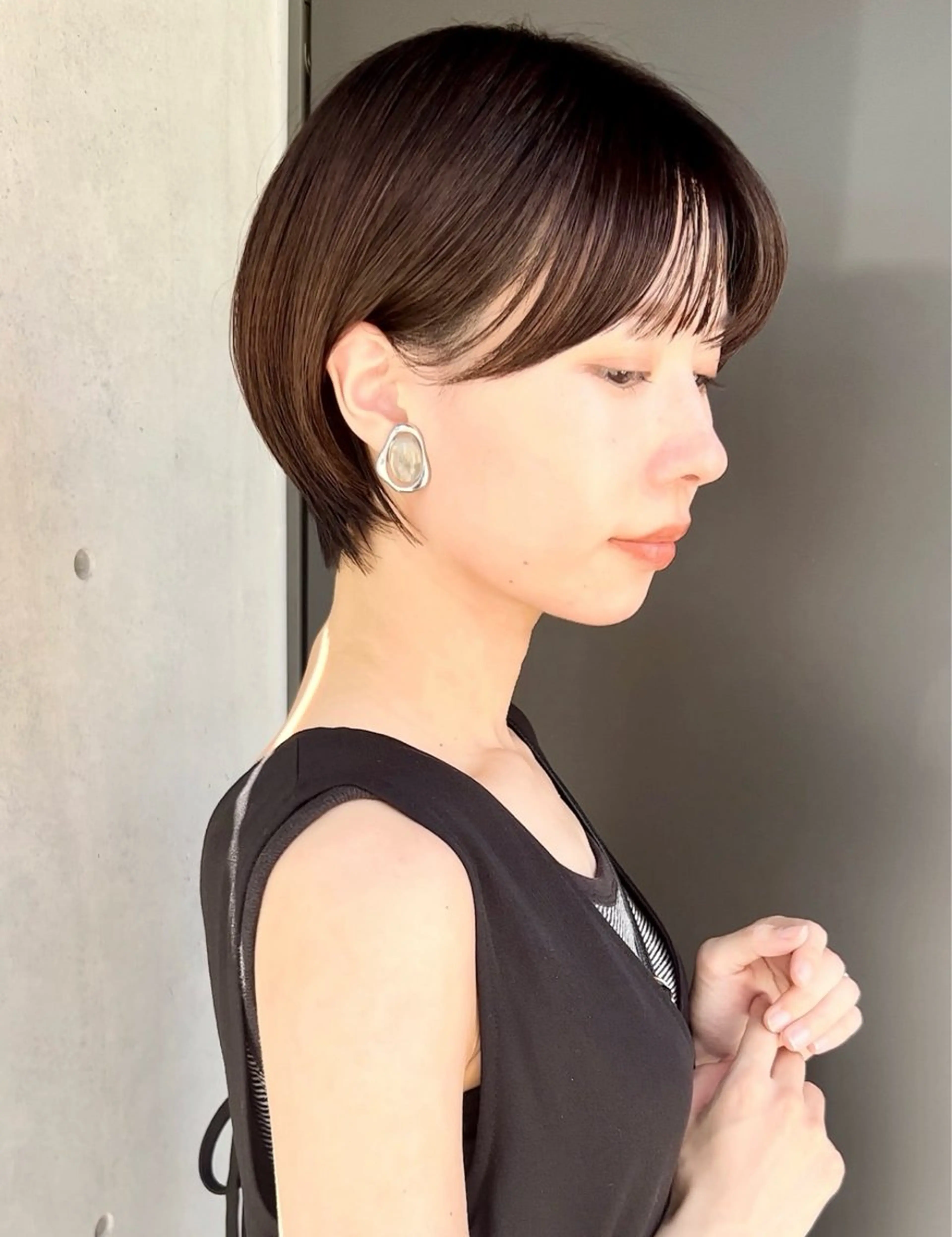 ショート ➴➷完全美髪特化➹➶ 黒山憂希のヘアスタイル