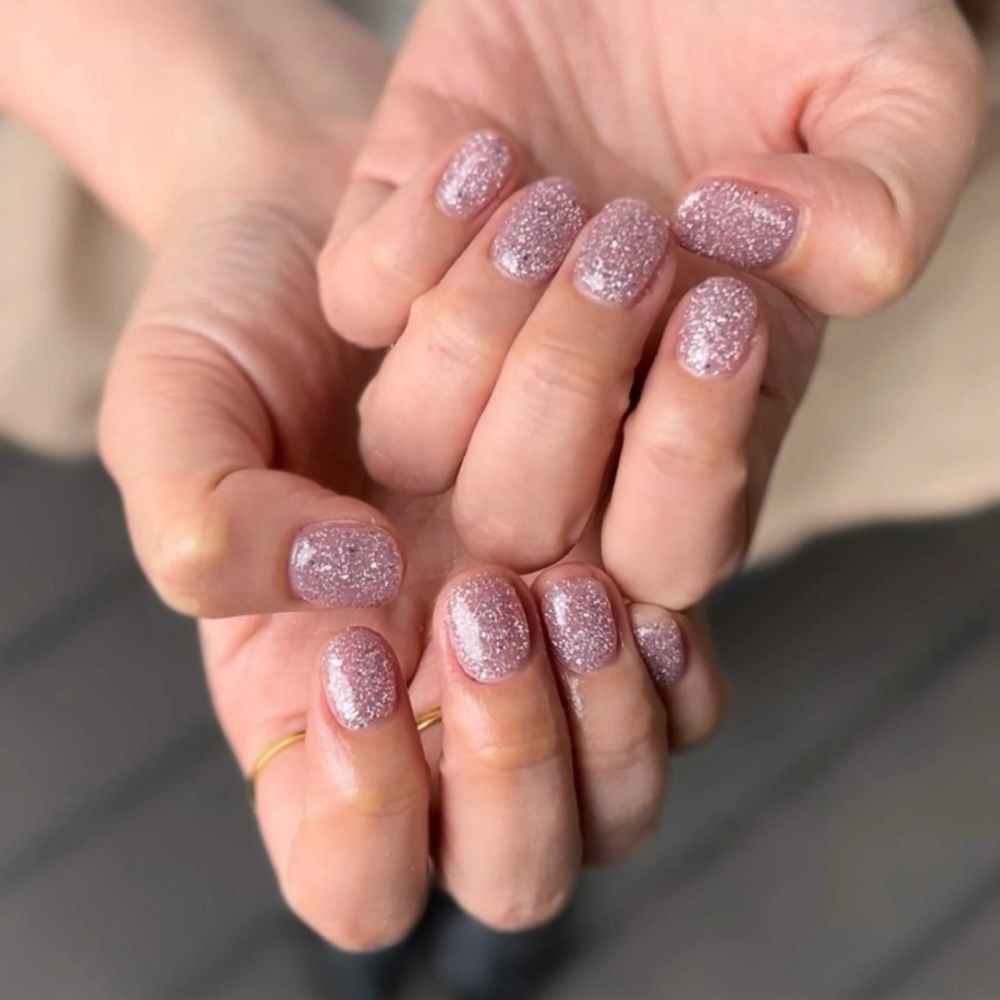 ネイル フラッシュネイル パープル ハンドネイル wakana♡ 自由が丘/パラジェルのネイルデザイン