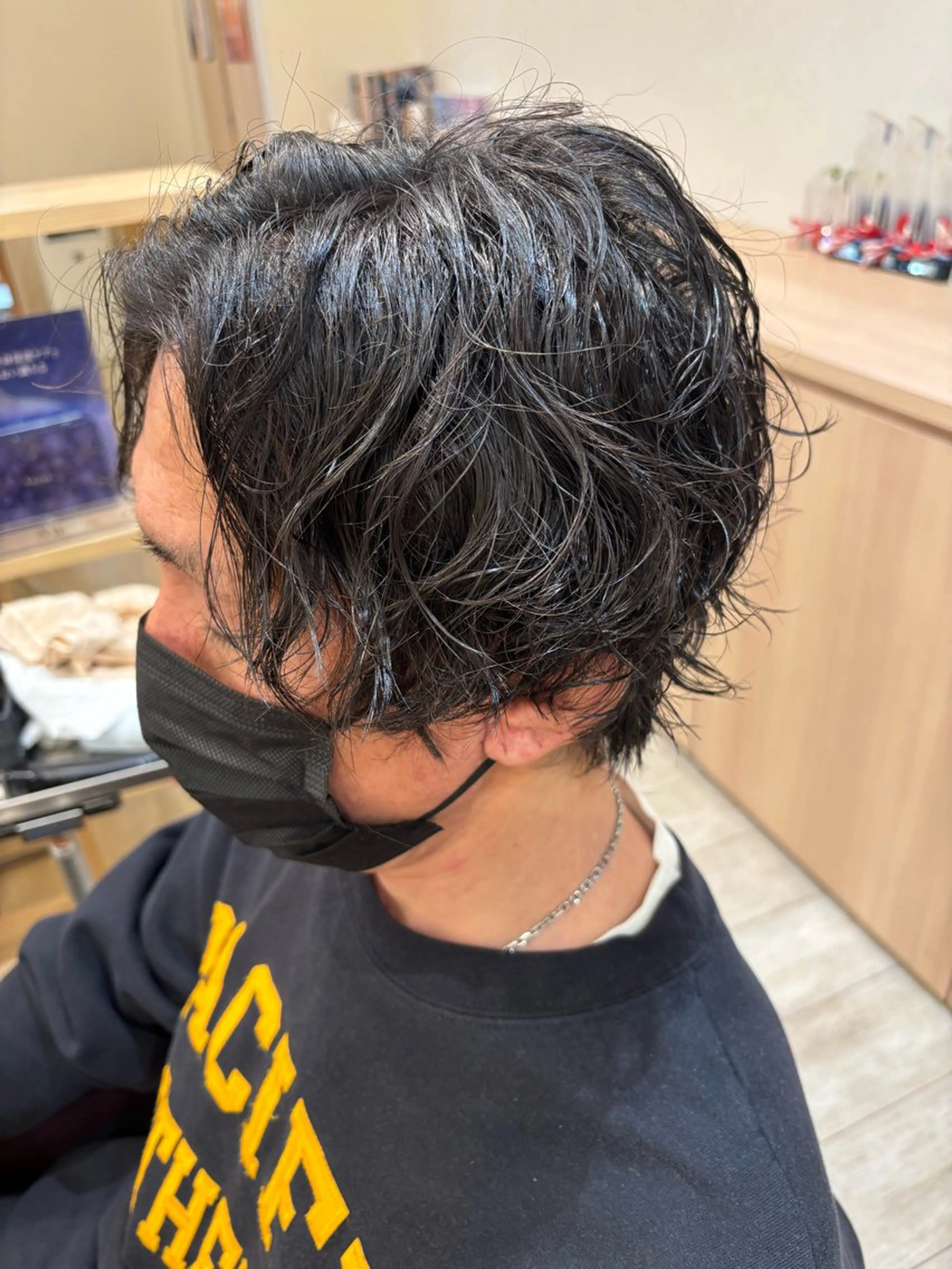 ショート パーマ メンズ カット パーマ メンズ特化パーマ職人 黒川真伍のヘアスタイル