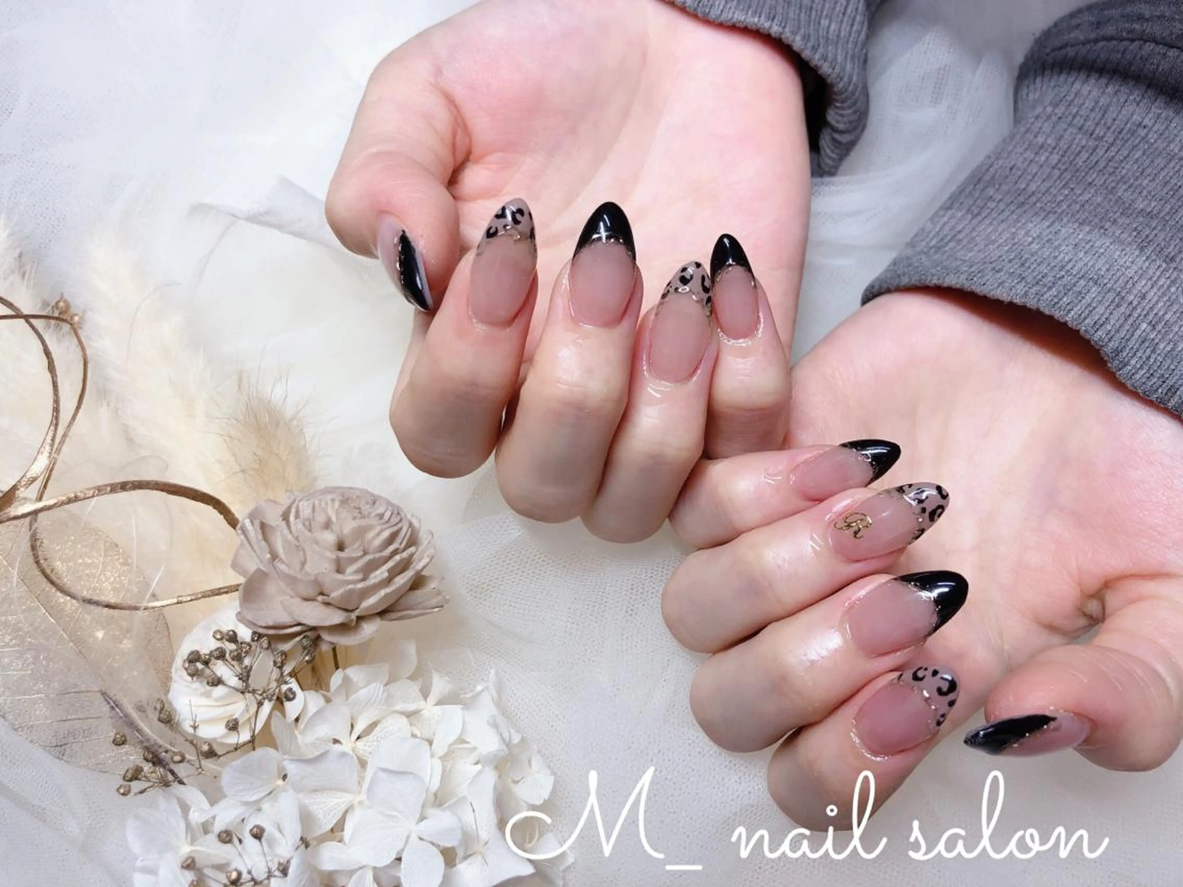 ネイル スカルプネイル M_ nail salonのネイルデザイン