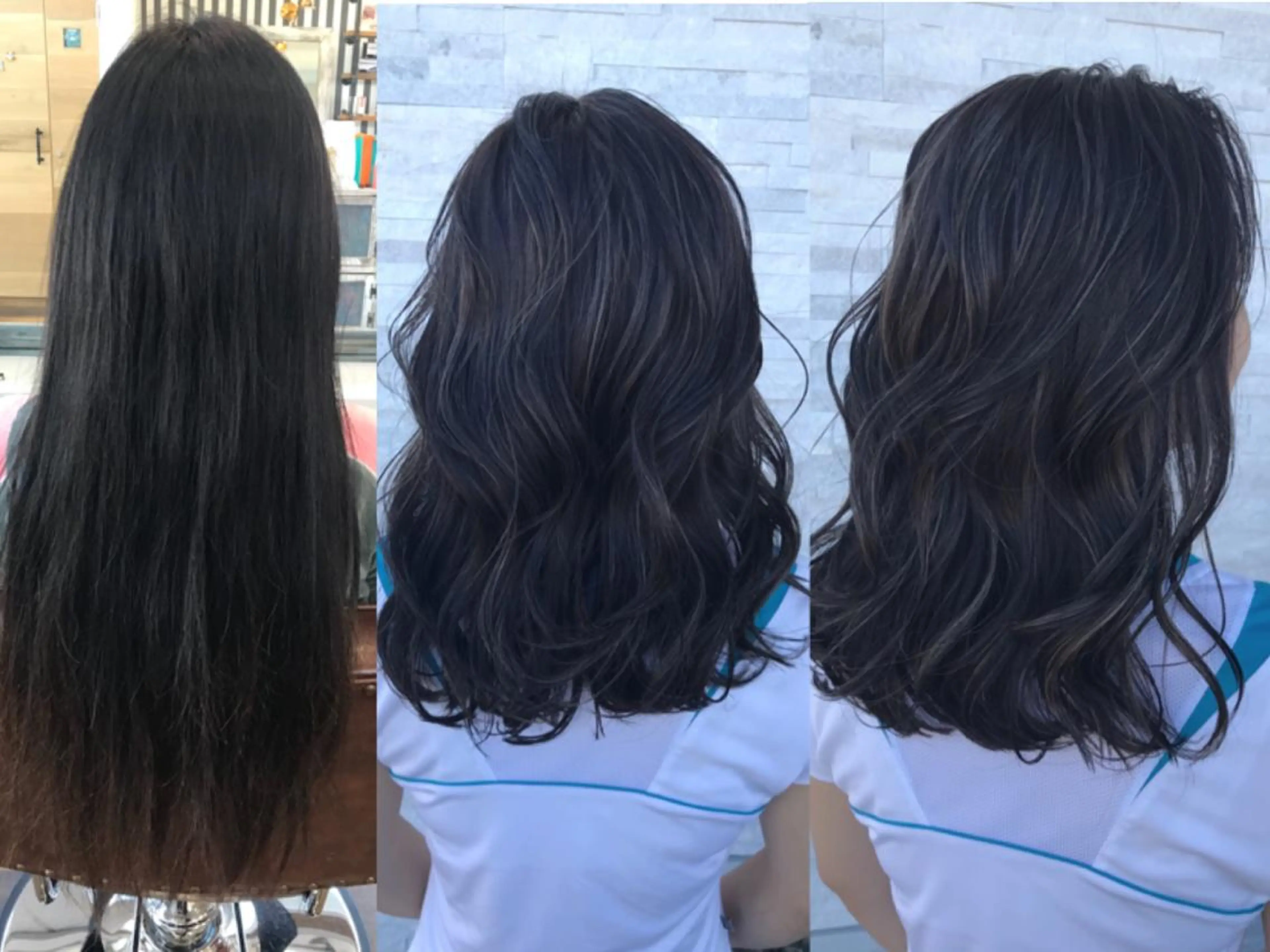 ロング カラー パーマ ヘアアレンジ メンズ 豊橋美容院 ソンリエのヘアスタイル