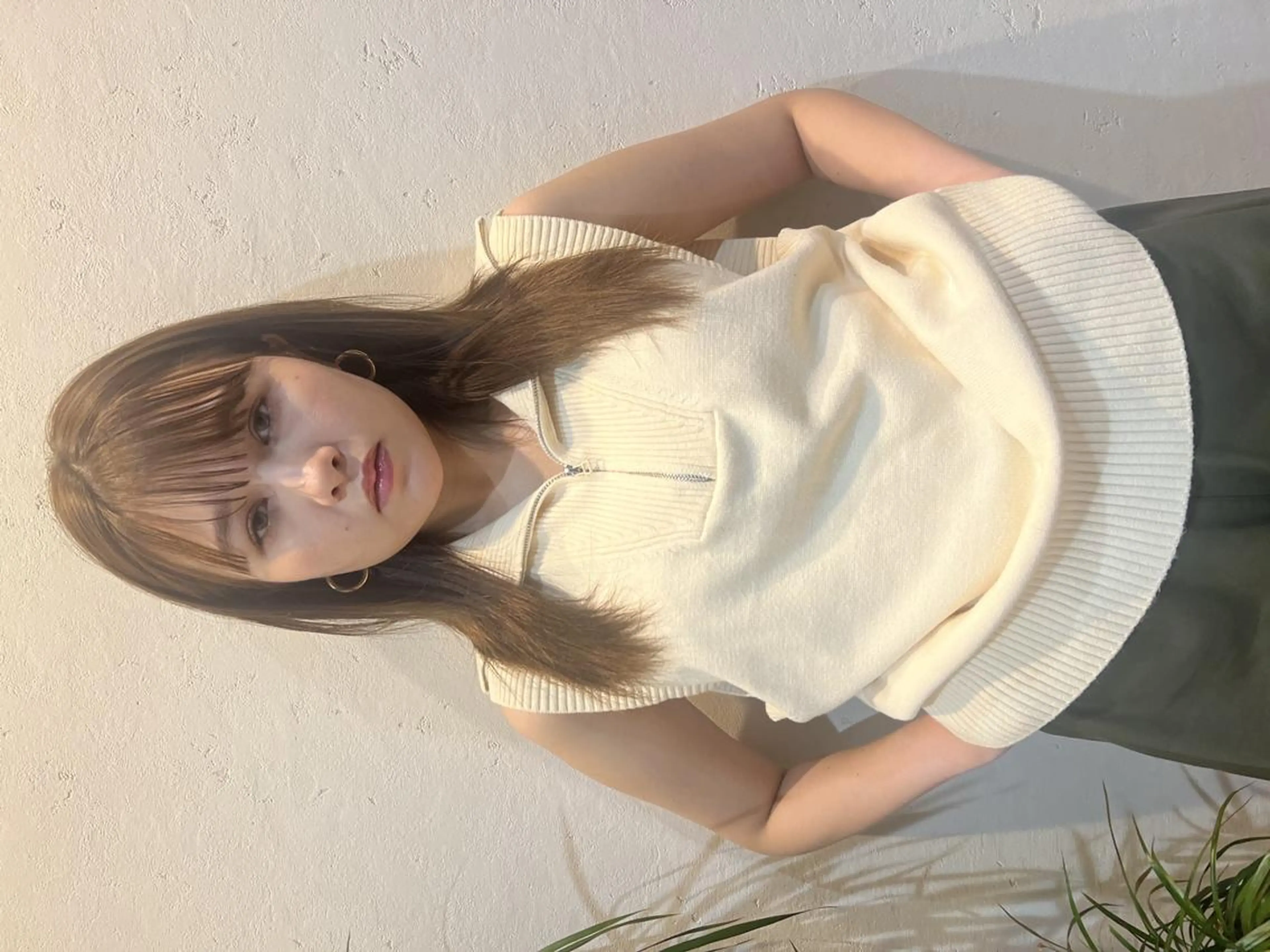 ロング 韓国ヘア/レイヤー /髪質改善【ミカベ】のヘアスタイル