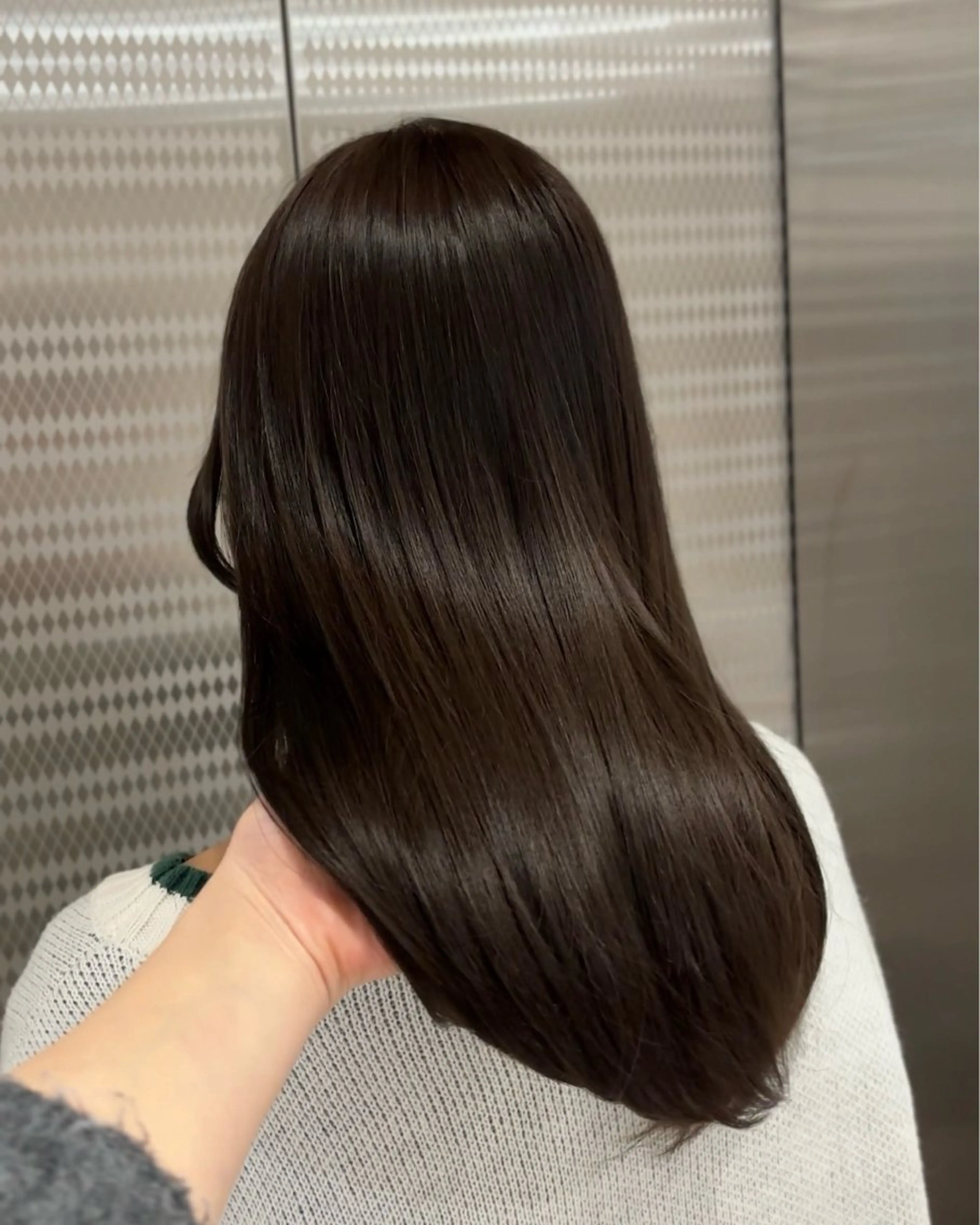 ミディアム カラー 髪質改善 トリートメント トリートメント 名駅/sHiHo/透 明感カラー✨🎀/のヘアスタイル