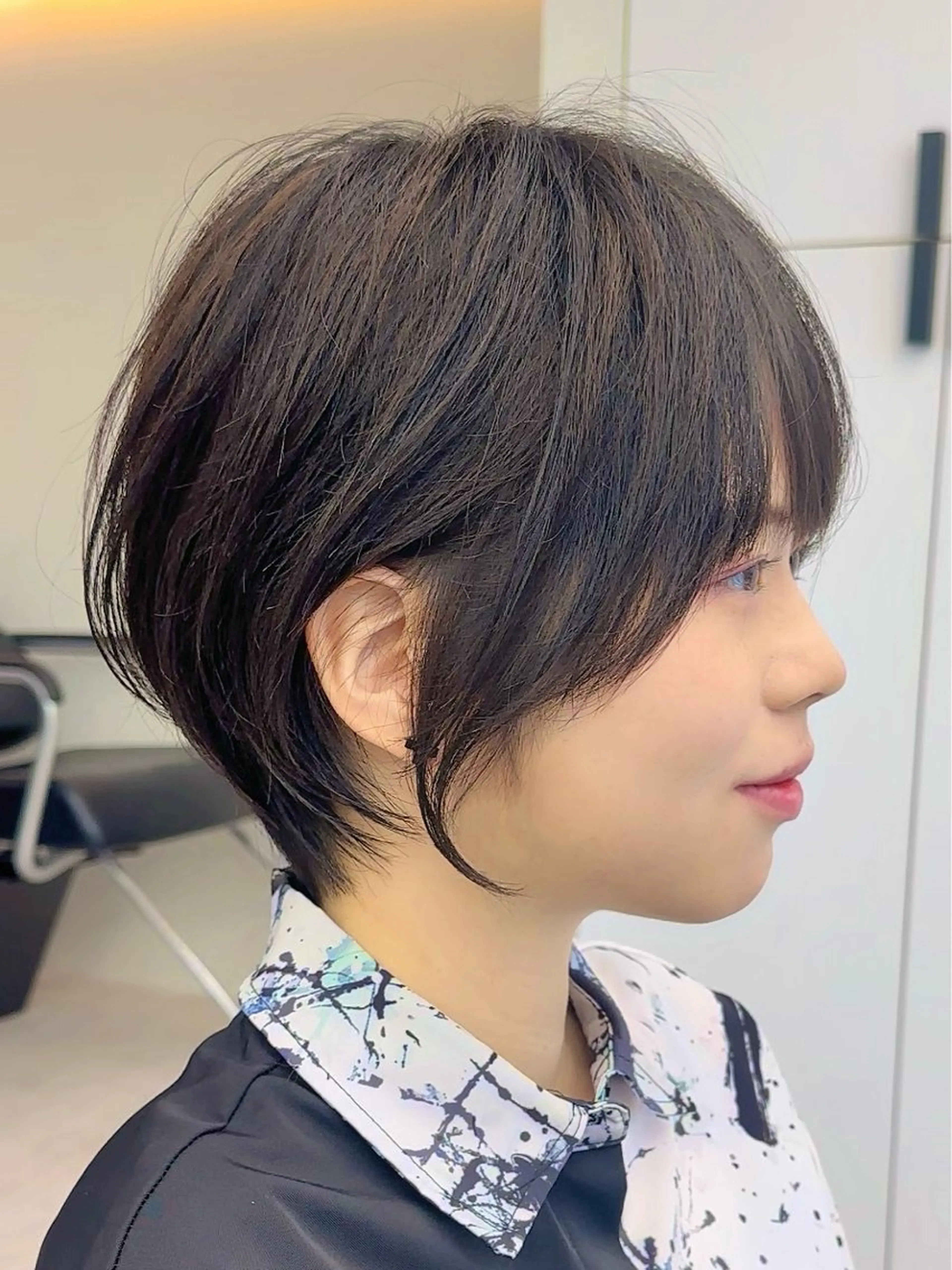 カラー view NAGOYA所属・あゆ/縮毛 矯正/透明感カラーのヘアスタイル