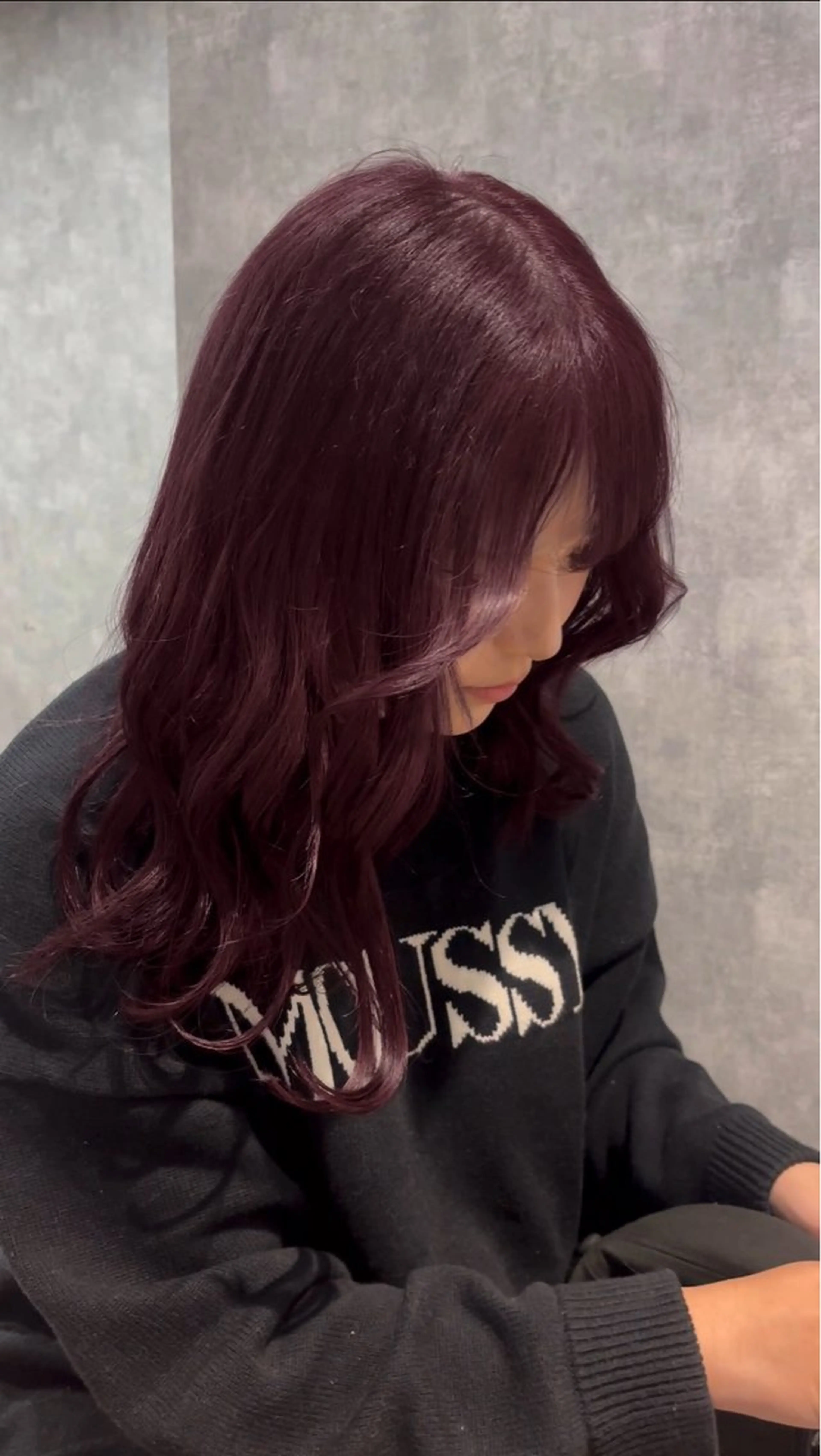 セミロング ヘアカラー トリートメント 🌐NATSUMI 🌐【寒色カラー】のヘアスタイル