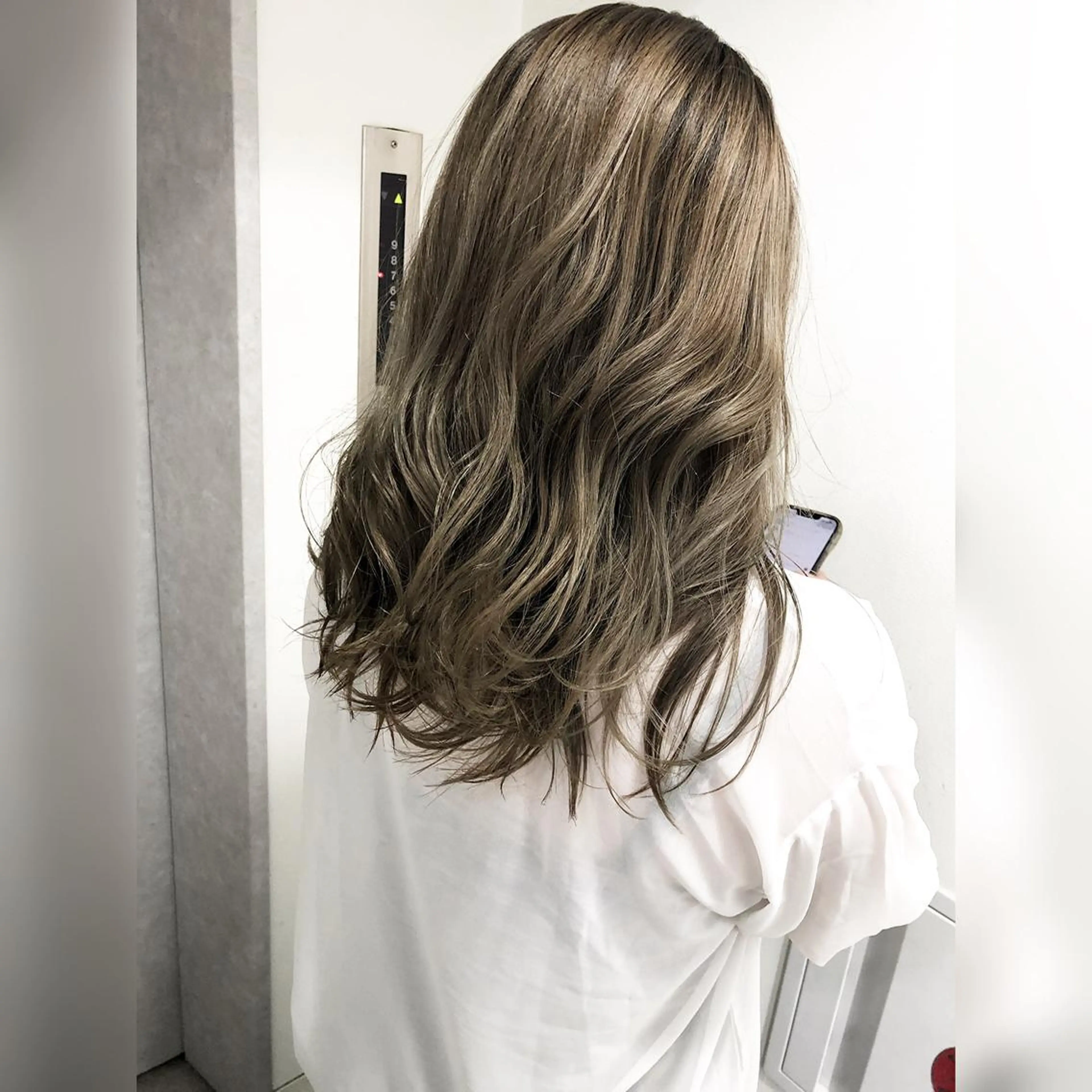 セミロング 髪質改善 カット ヘアカラー トリートメント [仙台髪質改善]小原 弘之のヘアスタイル