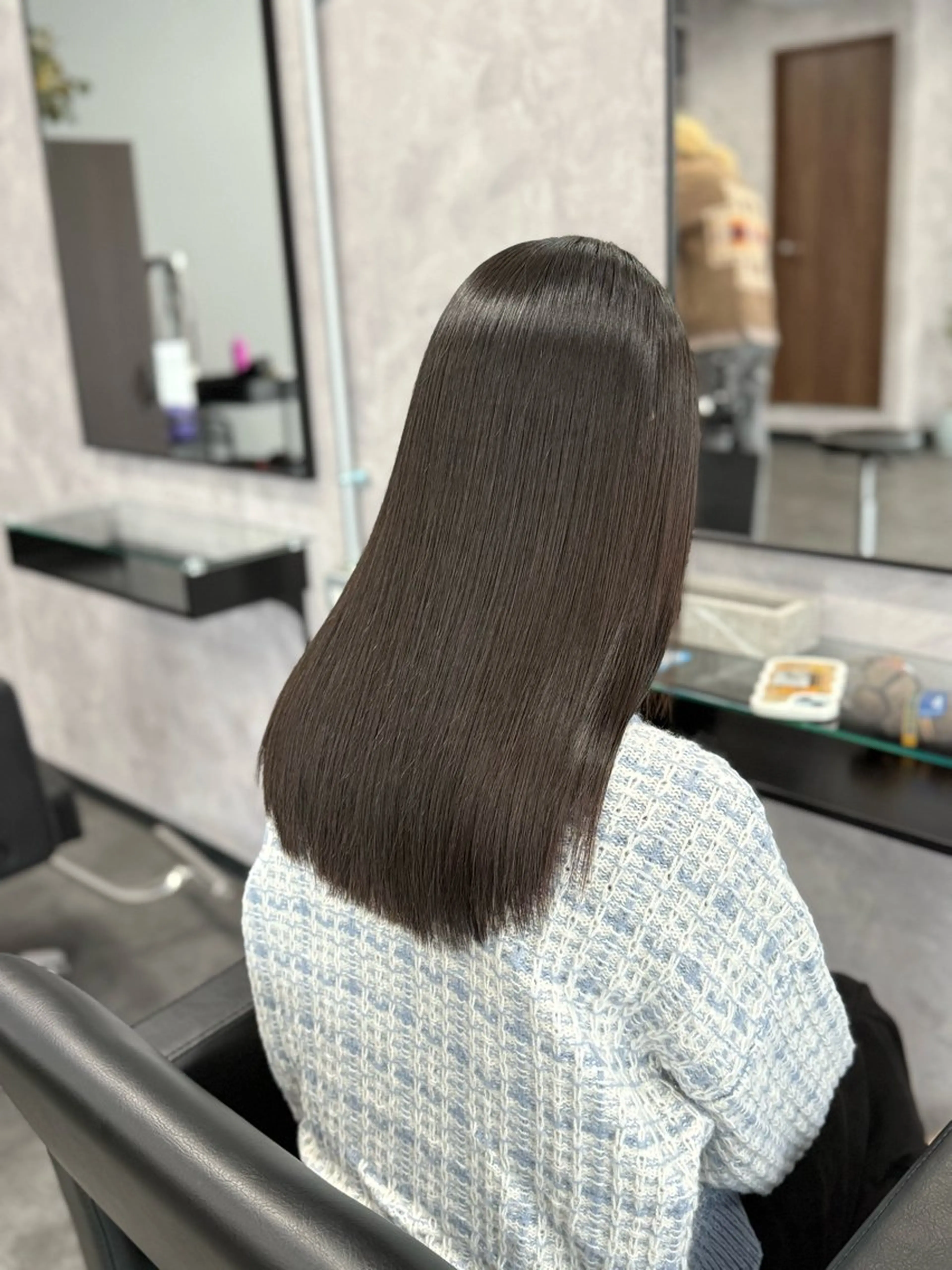 ミディアム 縮毛矯正 カット 縮毛矯正 トリートメント 🌹【代表】古川暁 髪質改善縮毛矯正🌹のヘアスタイル