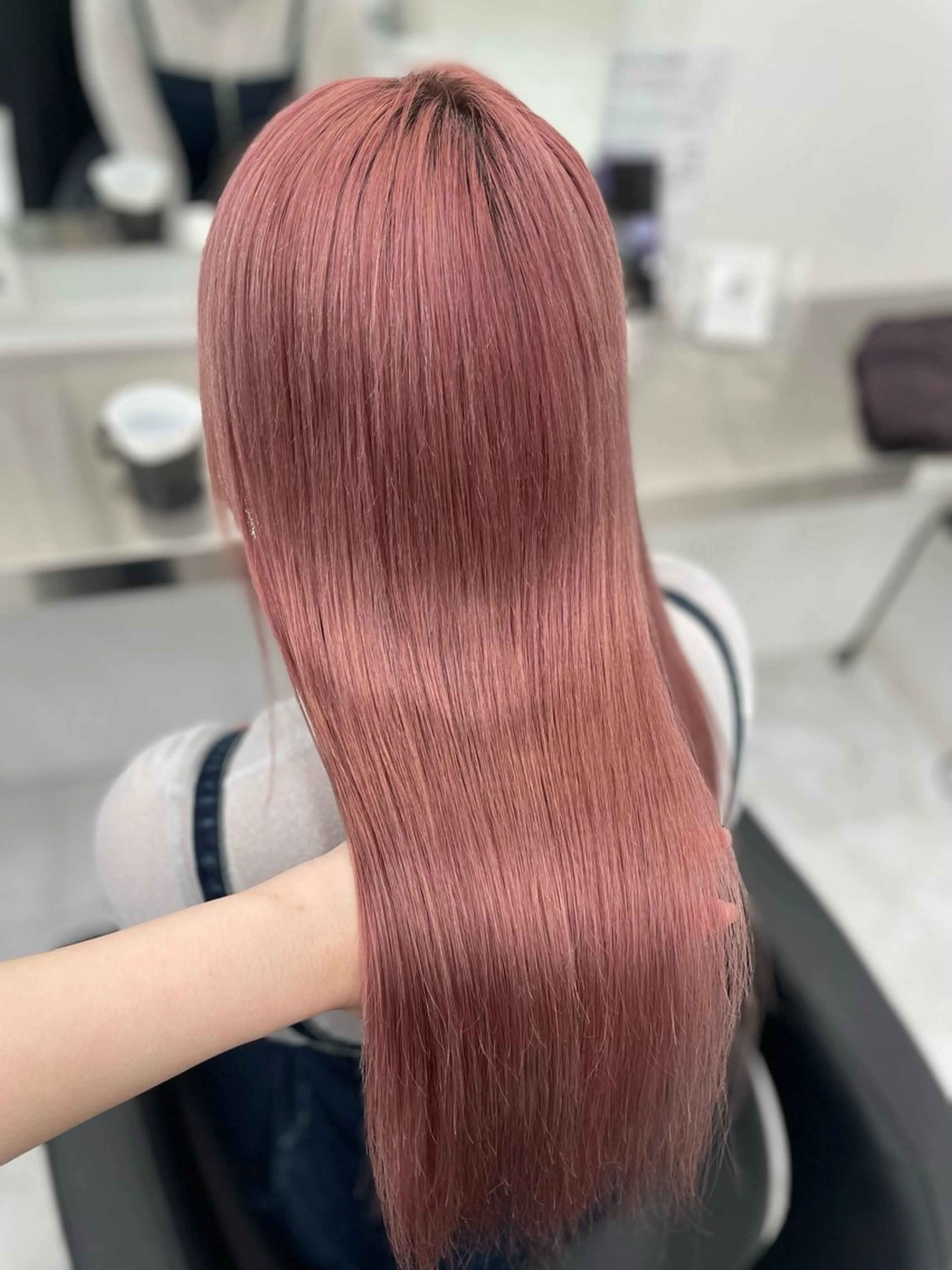 ロング ♡暖色ガーリー/ ピンク/かえで♡のヘアスタイル