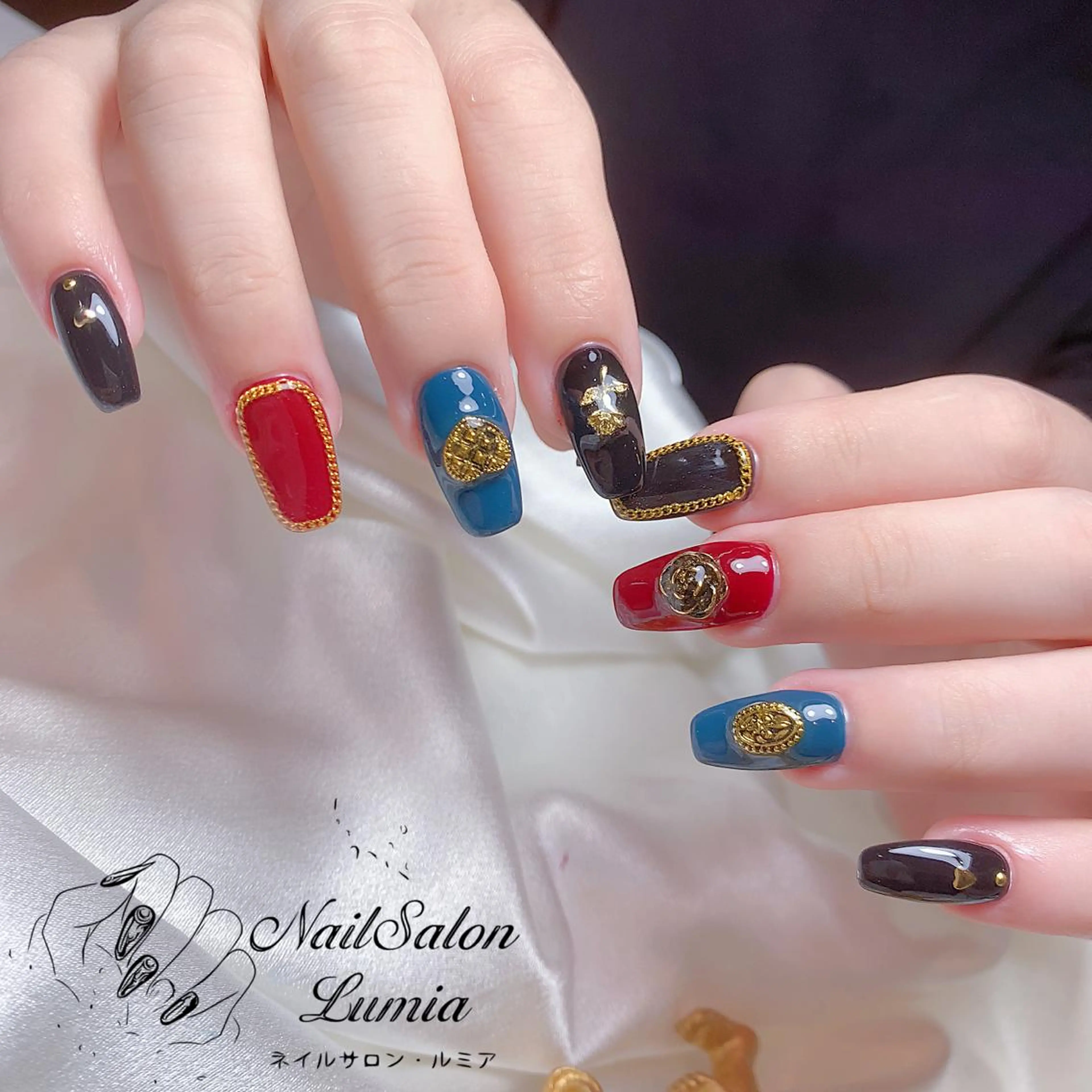 ネイル ハンドネイル ネイルサロン ルミア Lumia 店長のネイルデザイン