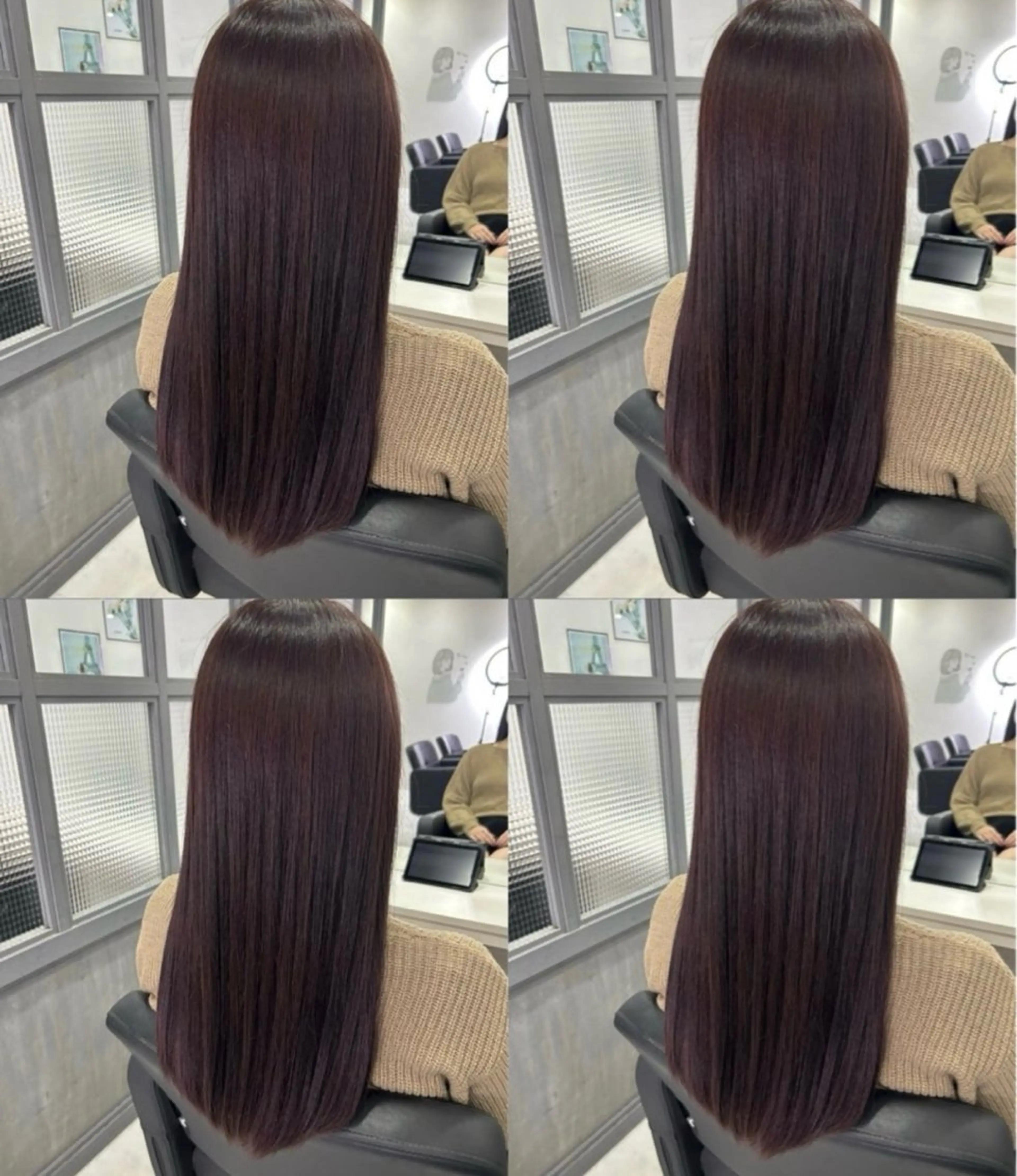 ロング カラー 💗シールエクステ/ 羽エク/あおい💗のヘアスタイル