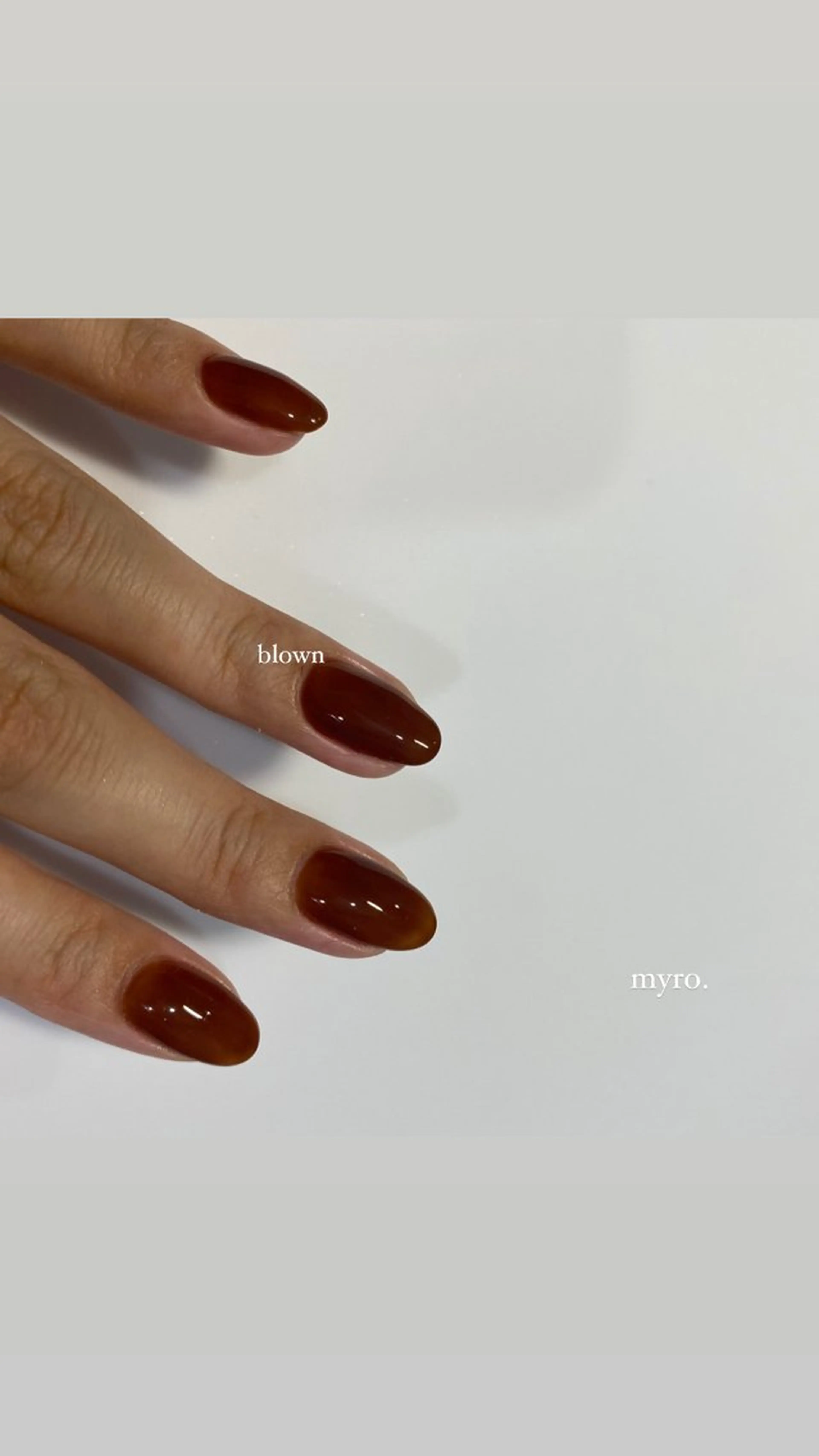 ネイル ワンカラーネイル ハンドネイル 【Limie】 nanaのネイルデザイン