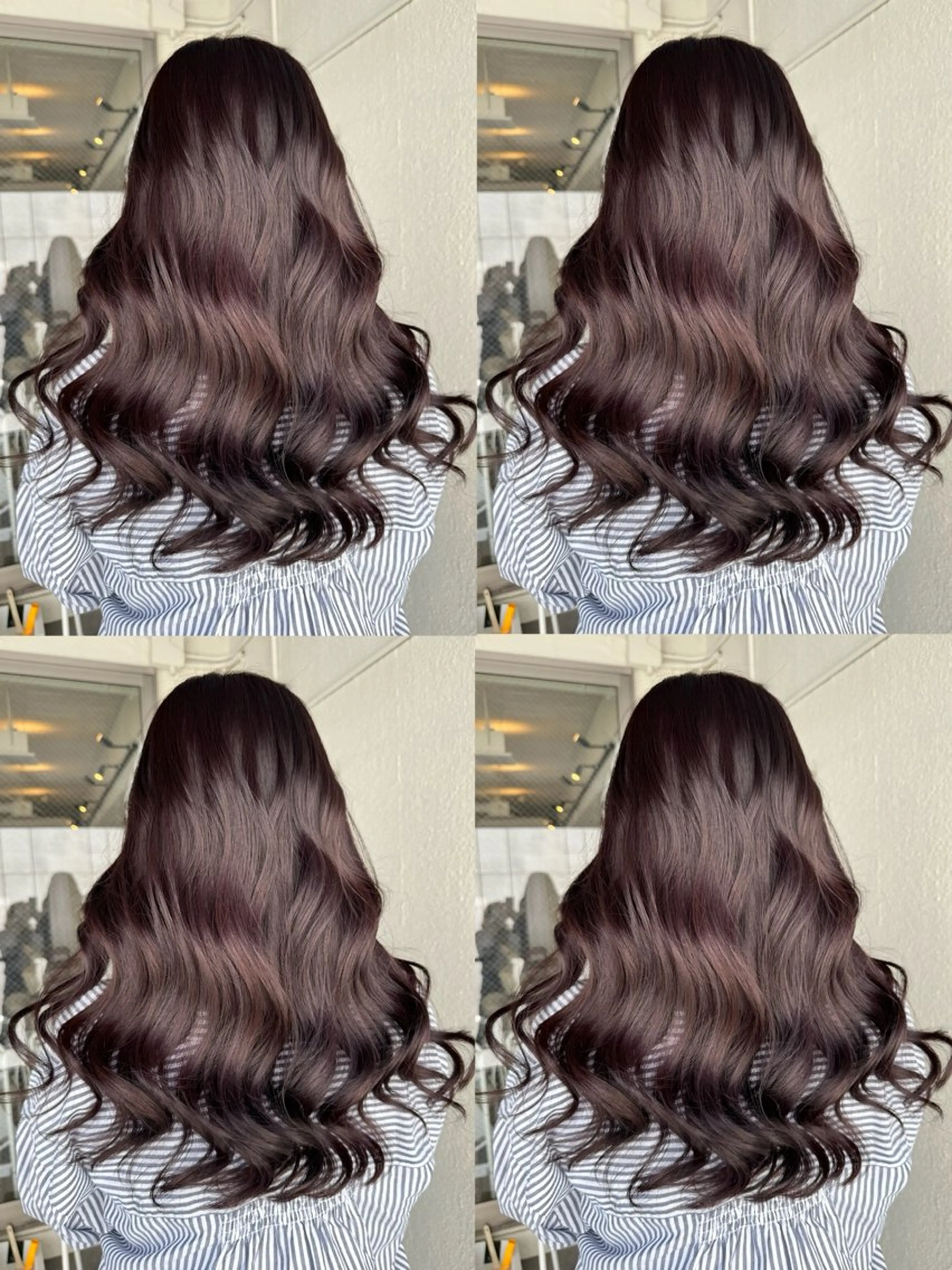 ロング カラー ブラウンカラー レッドカラー レッドブラウン 🌷MAYU 🌷のヘアスタイル