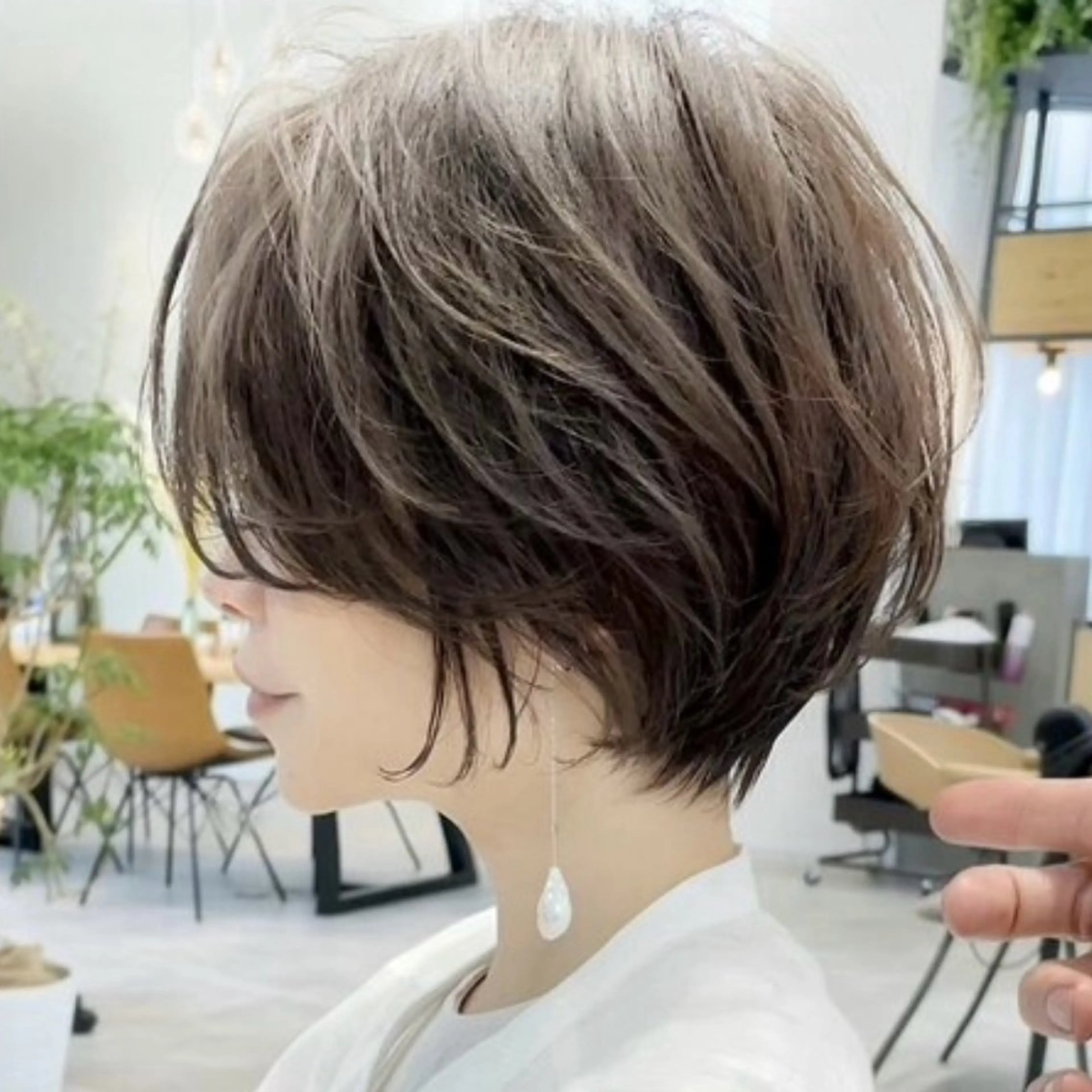 ショート カラー 似合わせカット ショートヘア カット ヘアカラー ヘッドスパ 豊中/ショート特化/ 似合わせ/たかいのヘアスタイル