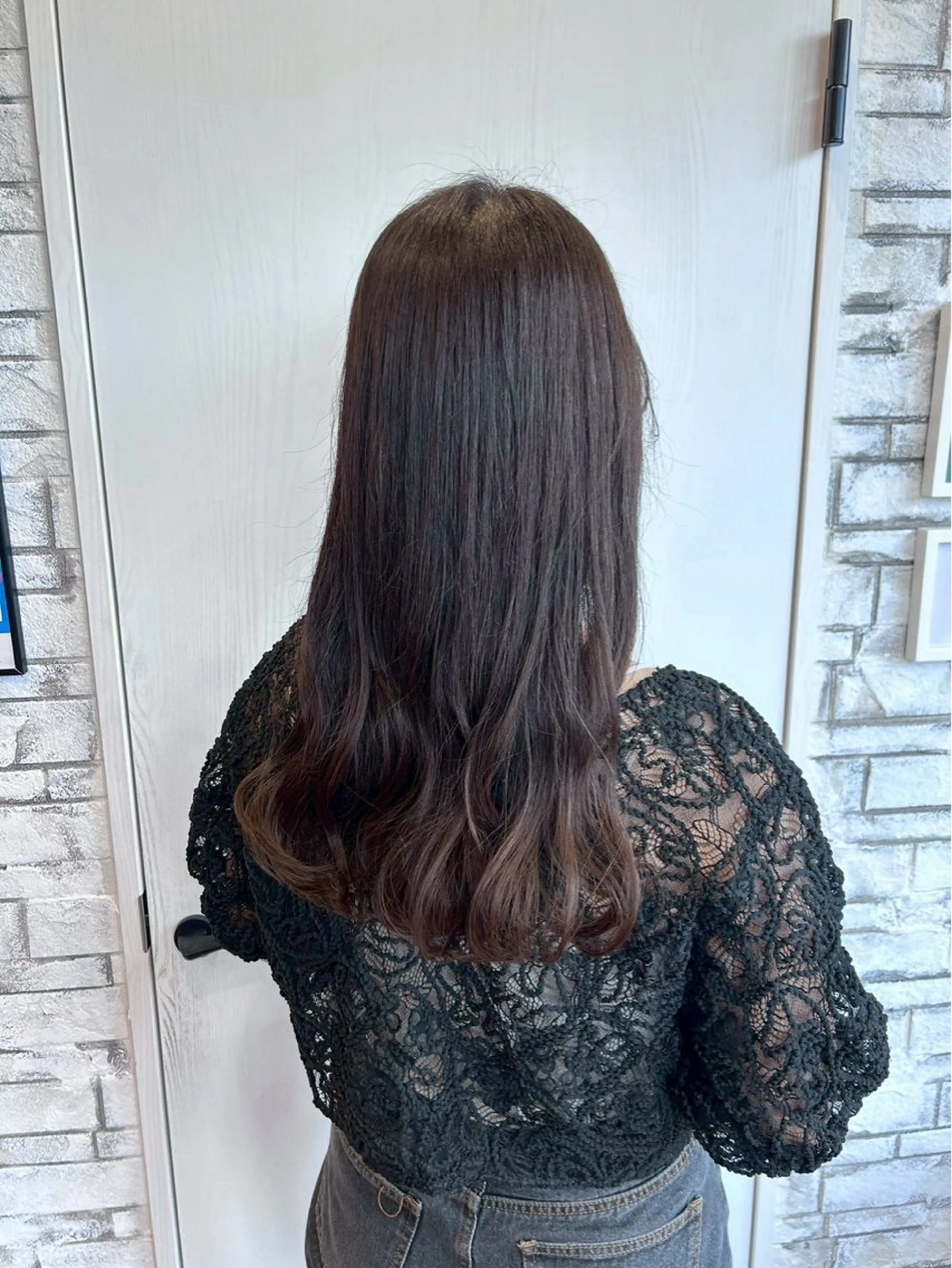 ロング 伴 星来のヘアスタイル