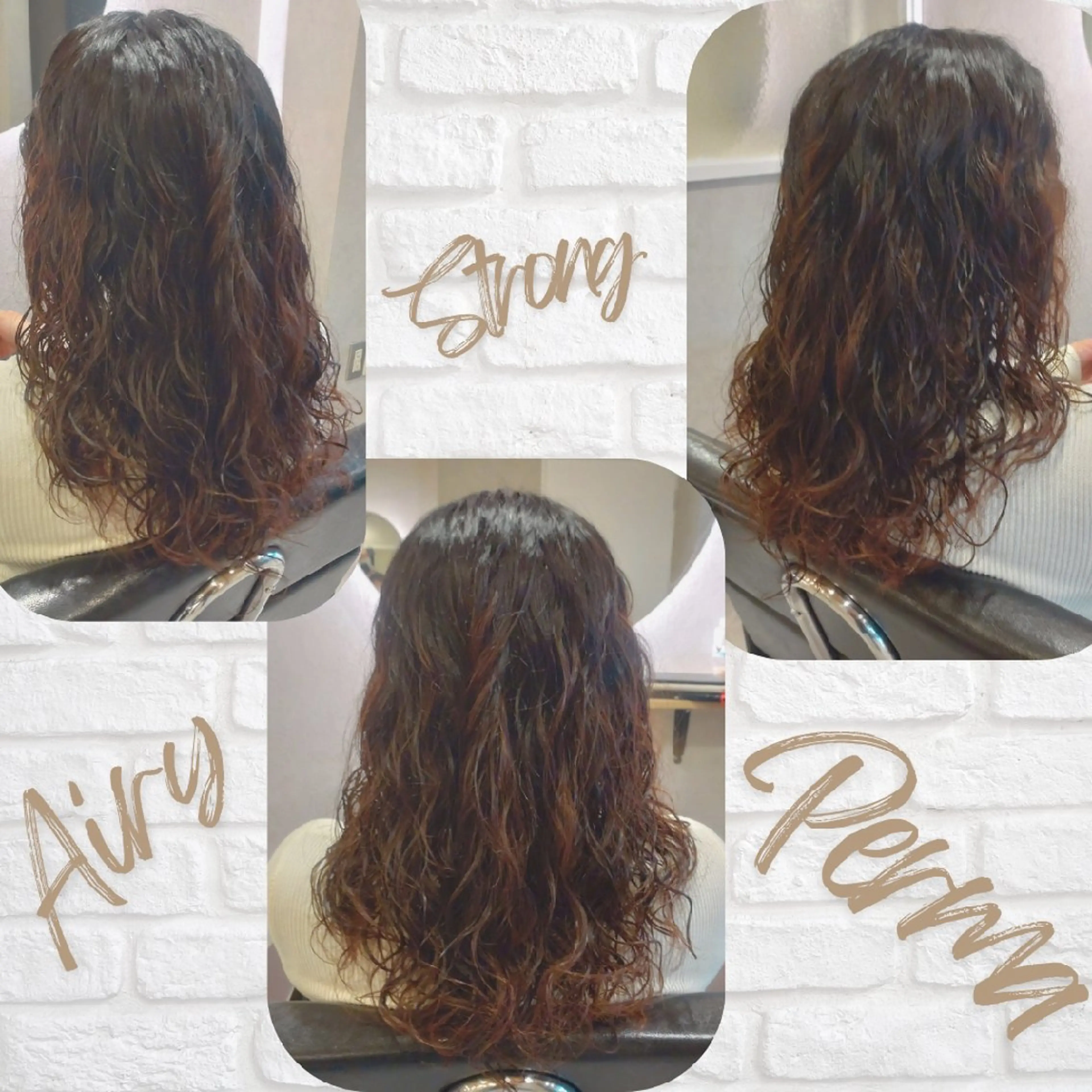 セミロング パーマ パーマ GR 髪質改善トリートメント×ヘッドスパ【ジーアール】所属・🌺中村🌺毎日楽し くなる髪をご提案✨のヘアスタイル