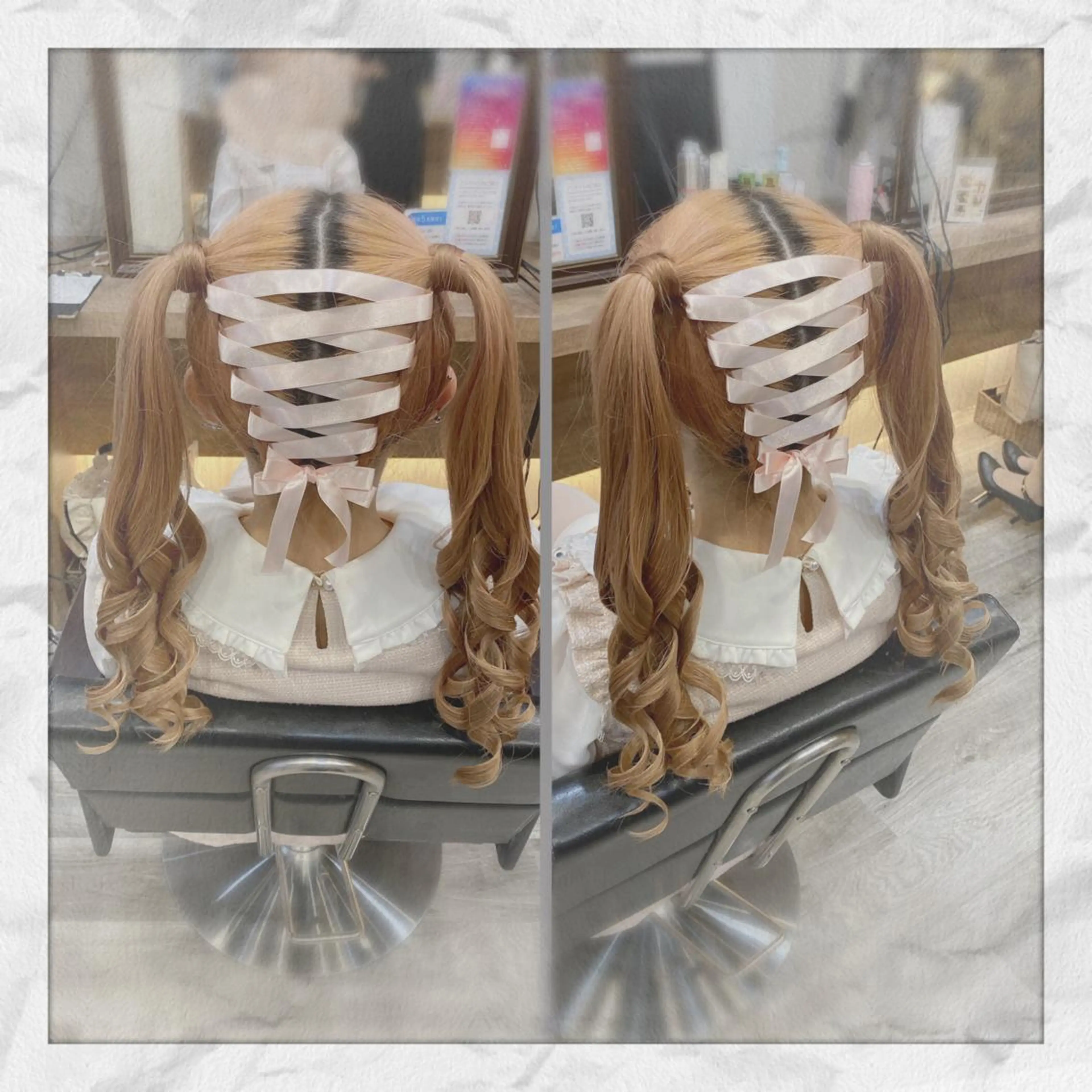 ロング ヘアアレンジ ヘアセット ヘアセット/着付け 𓇼 松本 夏美𓇼のヘアスタイル