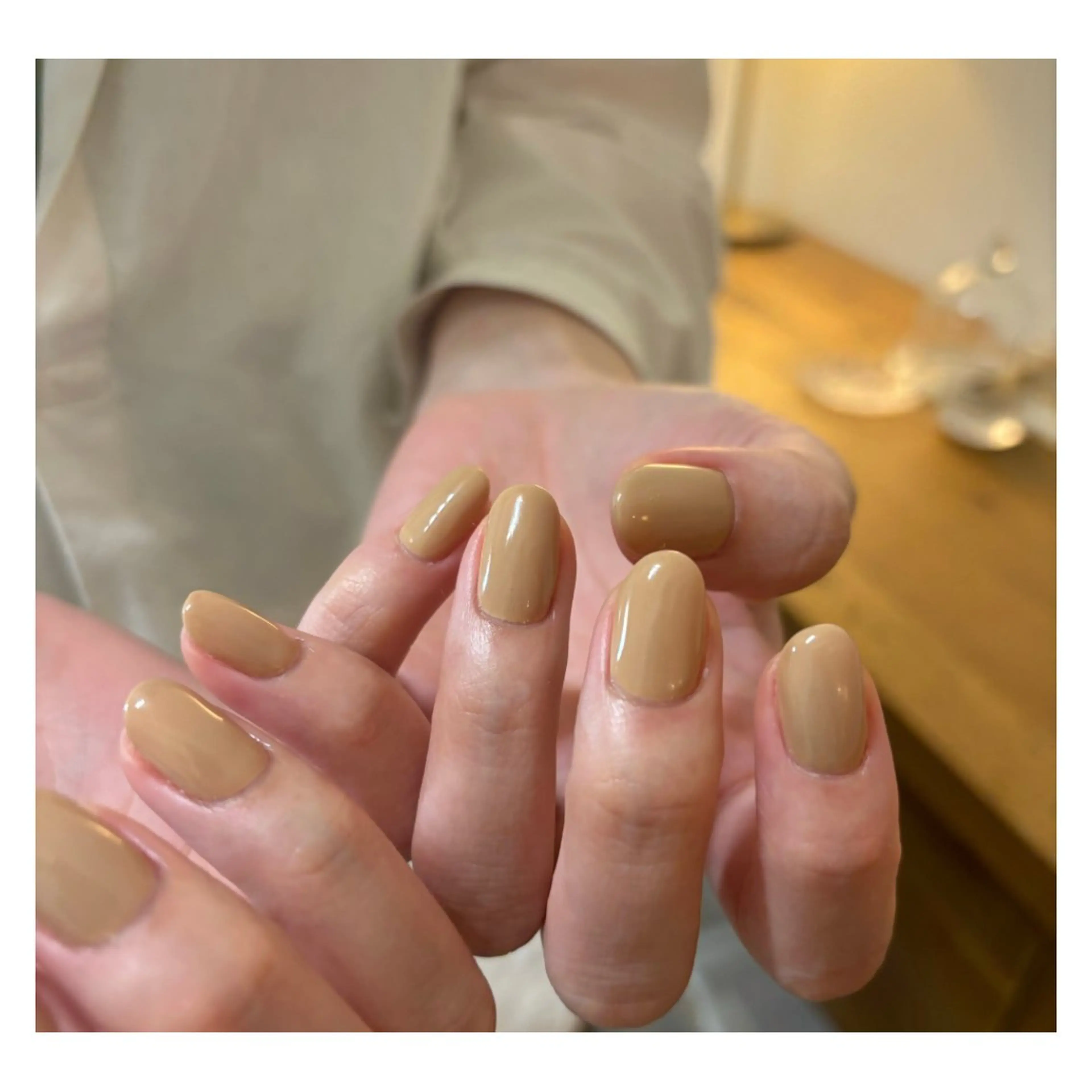 ネイル シンプルネイル ハンドネイル Elio所属・Elio 国泰寺のネイルデザイン