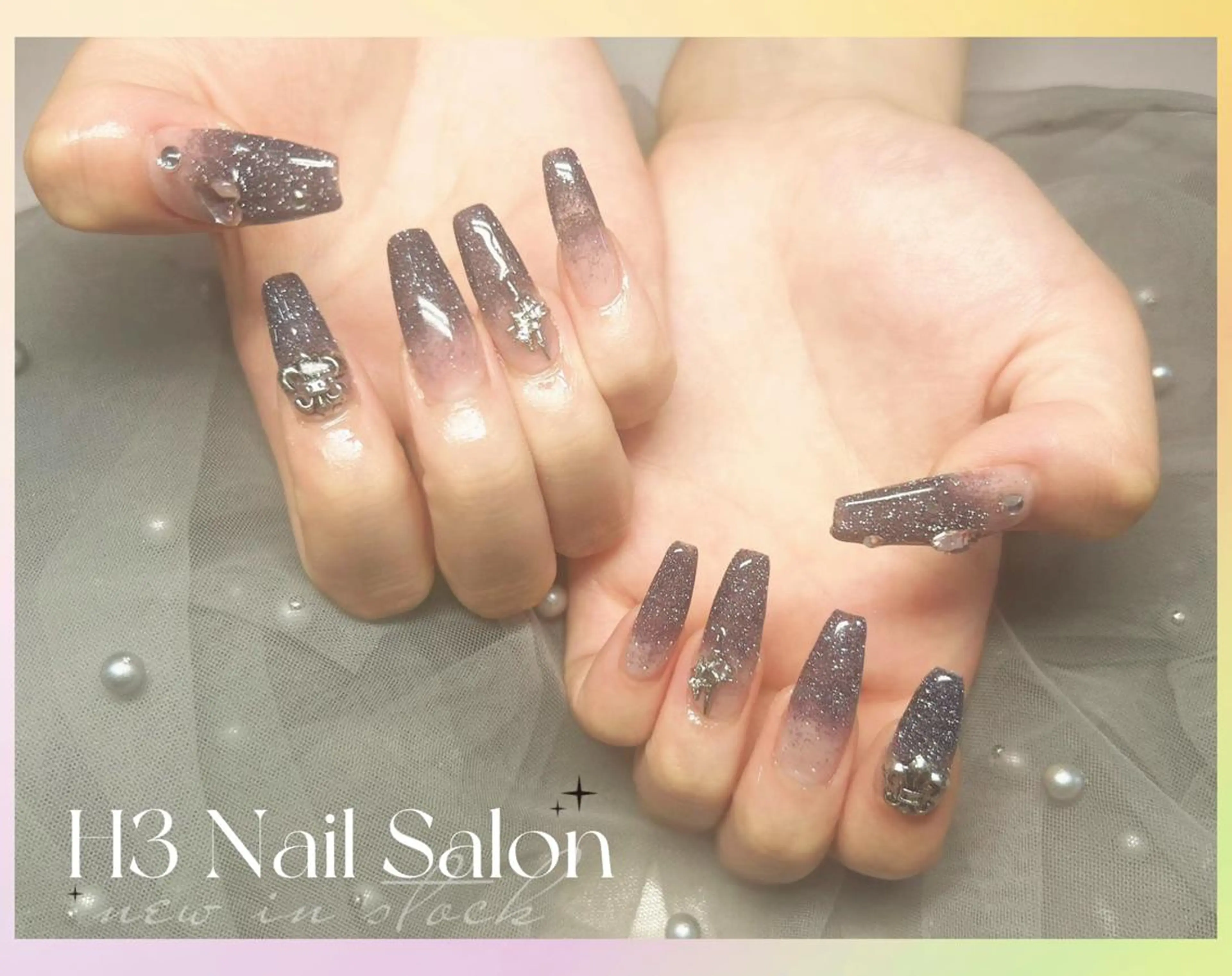 ロング Dione Nail みきのネイルデザイン