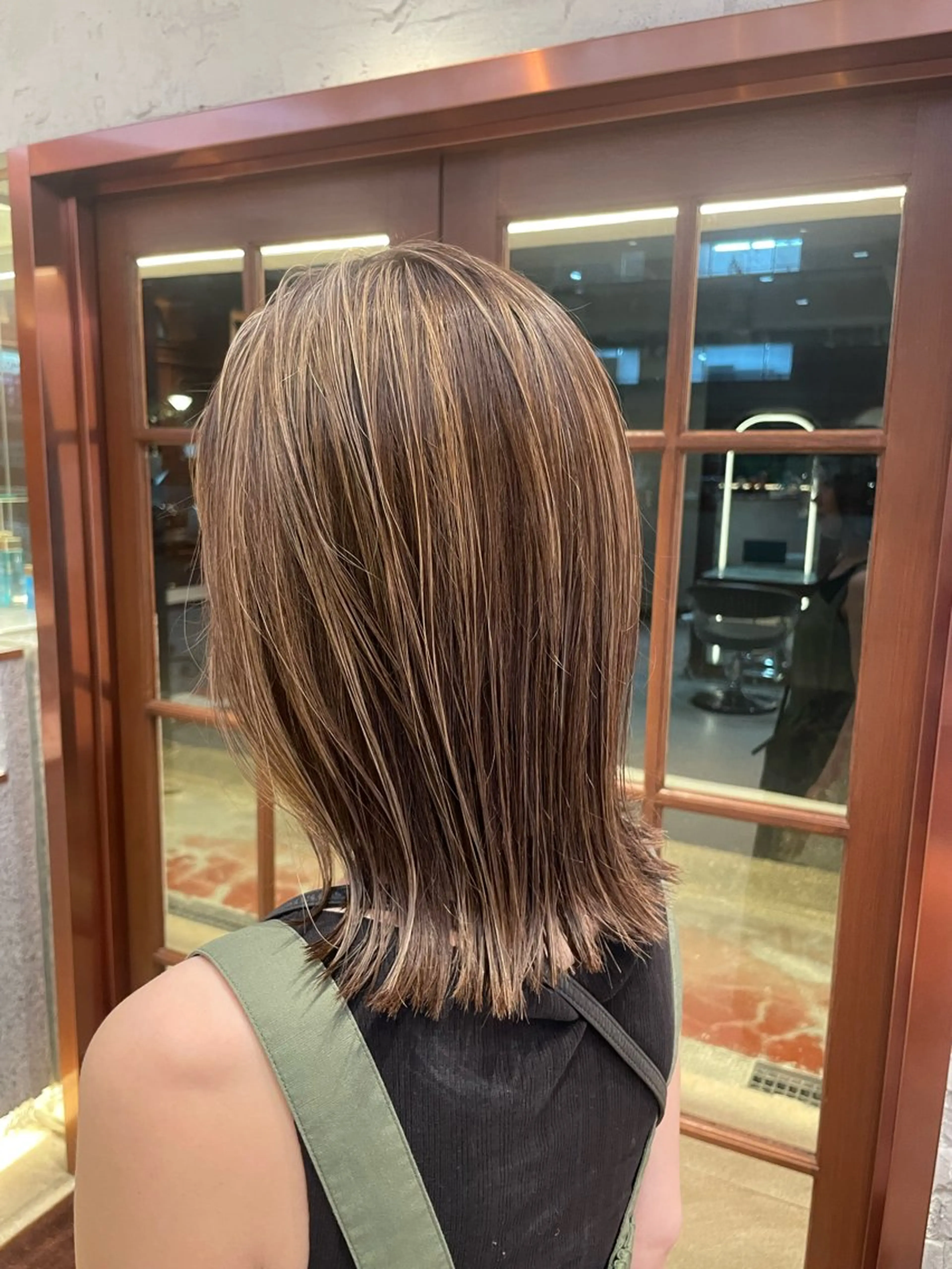 ミディアム ハイライト 🫧MANOKA🫧 似合わせ/レイヤーのヘアスタイル