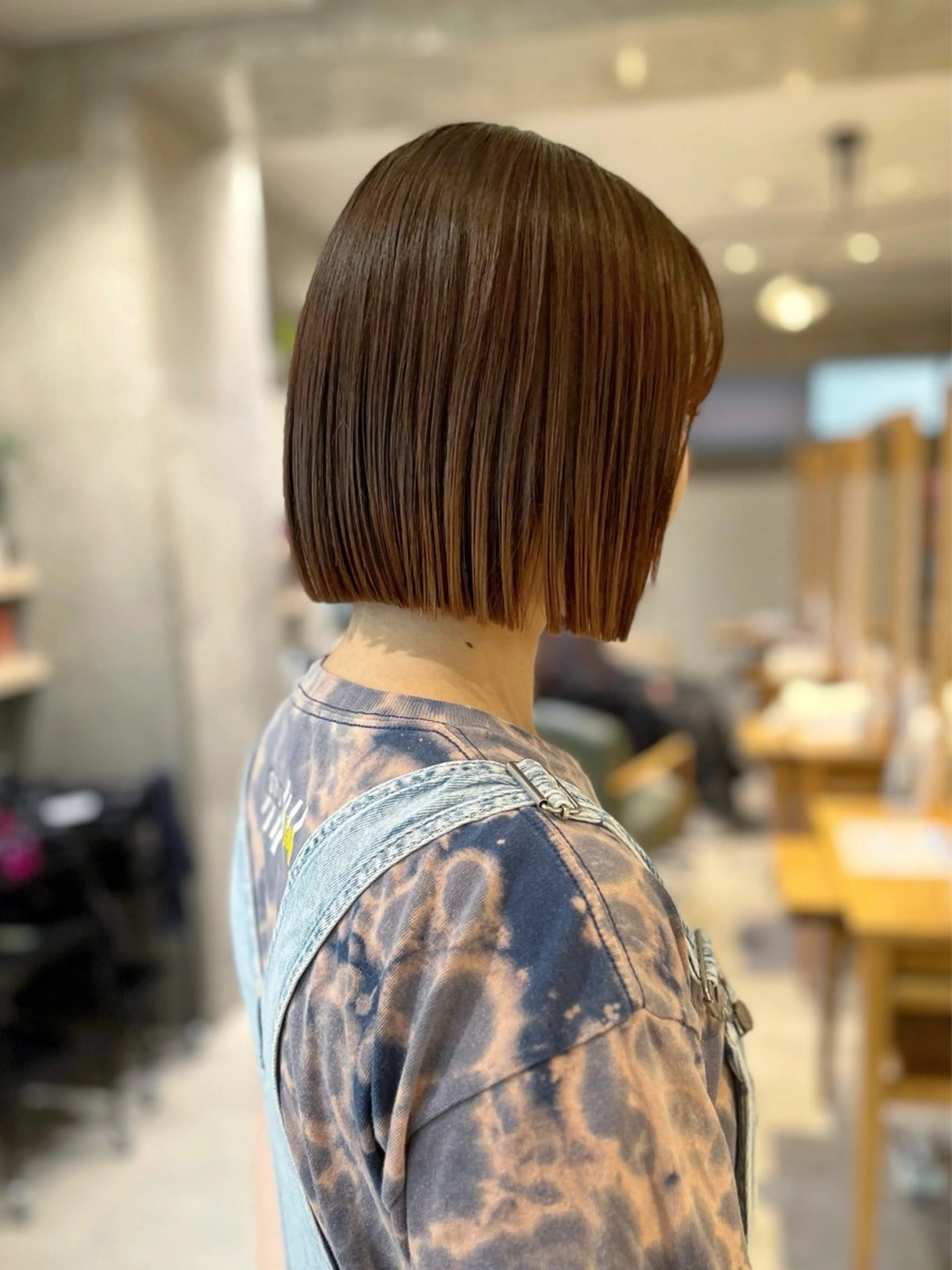 ミディアム カット ｵﾀｸ美容師🛍/ 酸性ストレート/艶髪のヘアスタイル