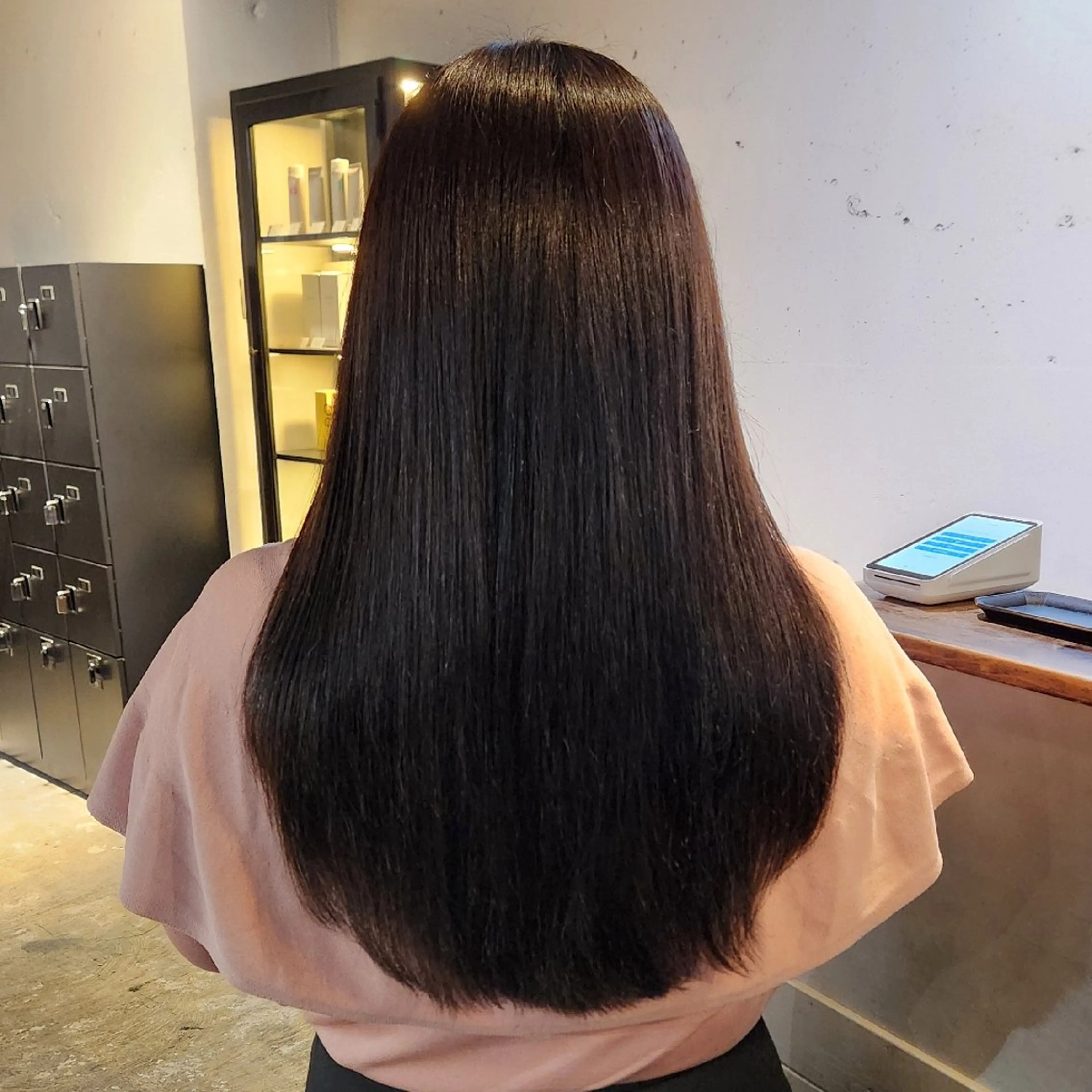 ロング カラー ロング ヘアカラー ハヤシ マユ ✂ 府中美容室のヘアスタイル