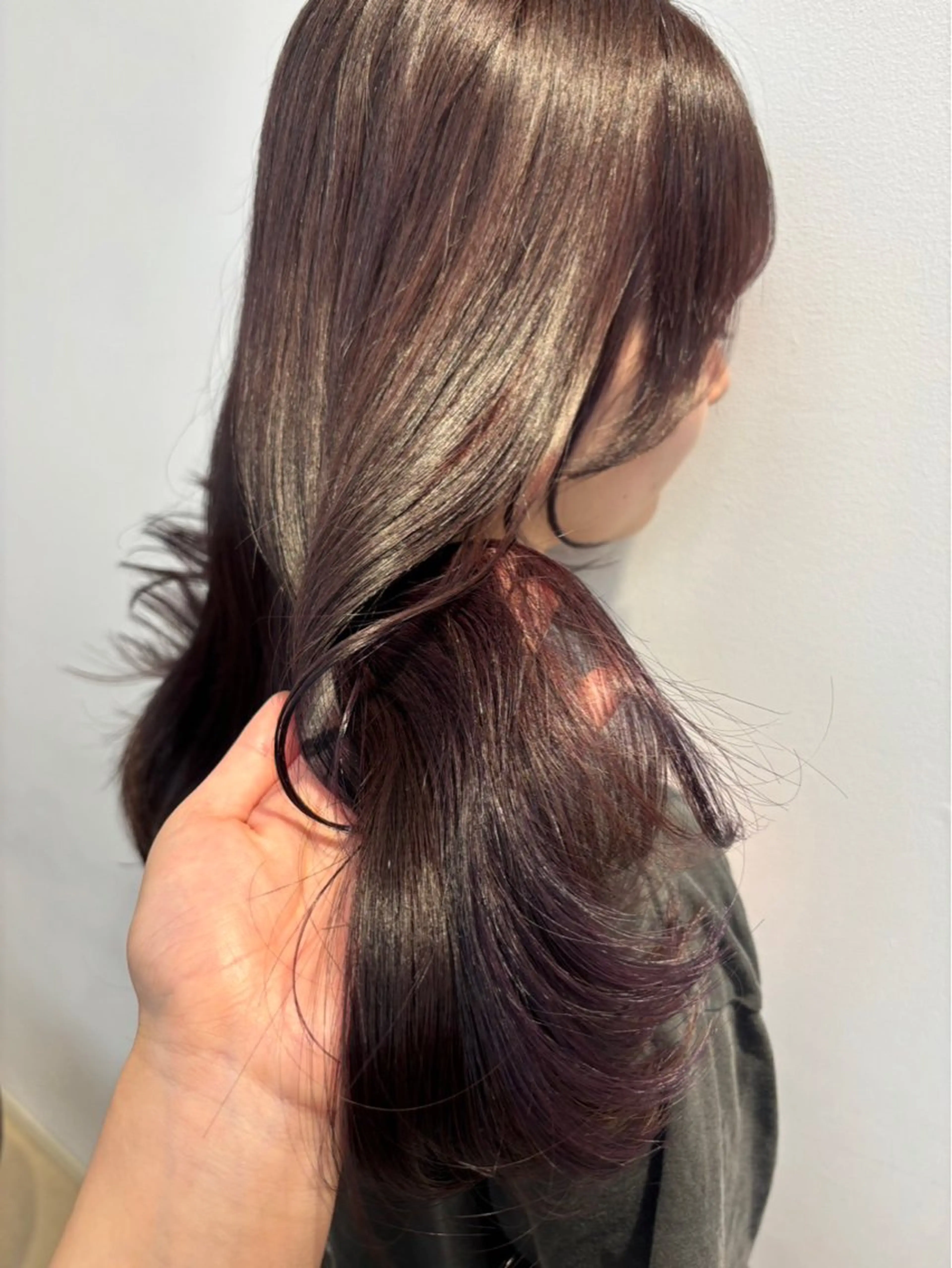 カラー ブラウンカラー ピンクカラー MINDS LINO Reinaのヘアスタイル