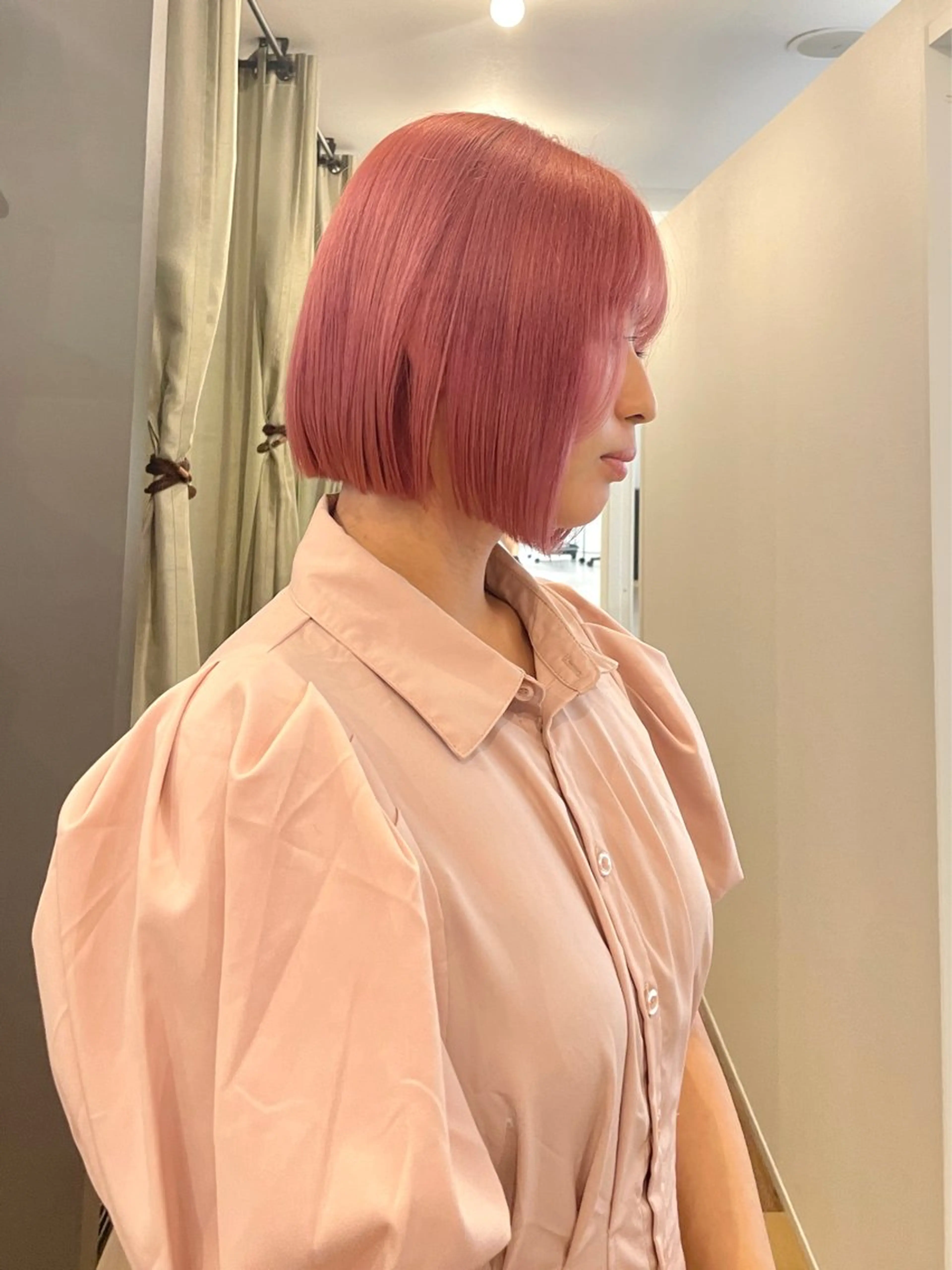 カラー ピンクカラー yuu /N° 大分中央町店のヘアスタイル