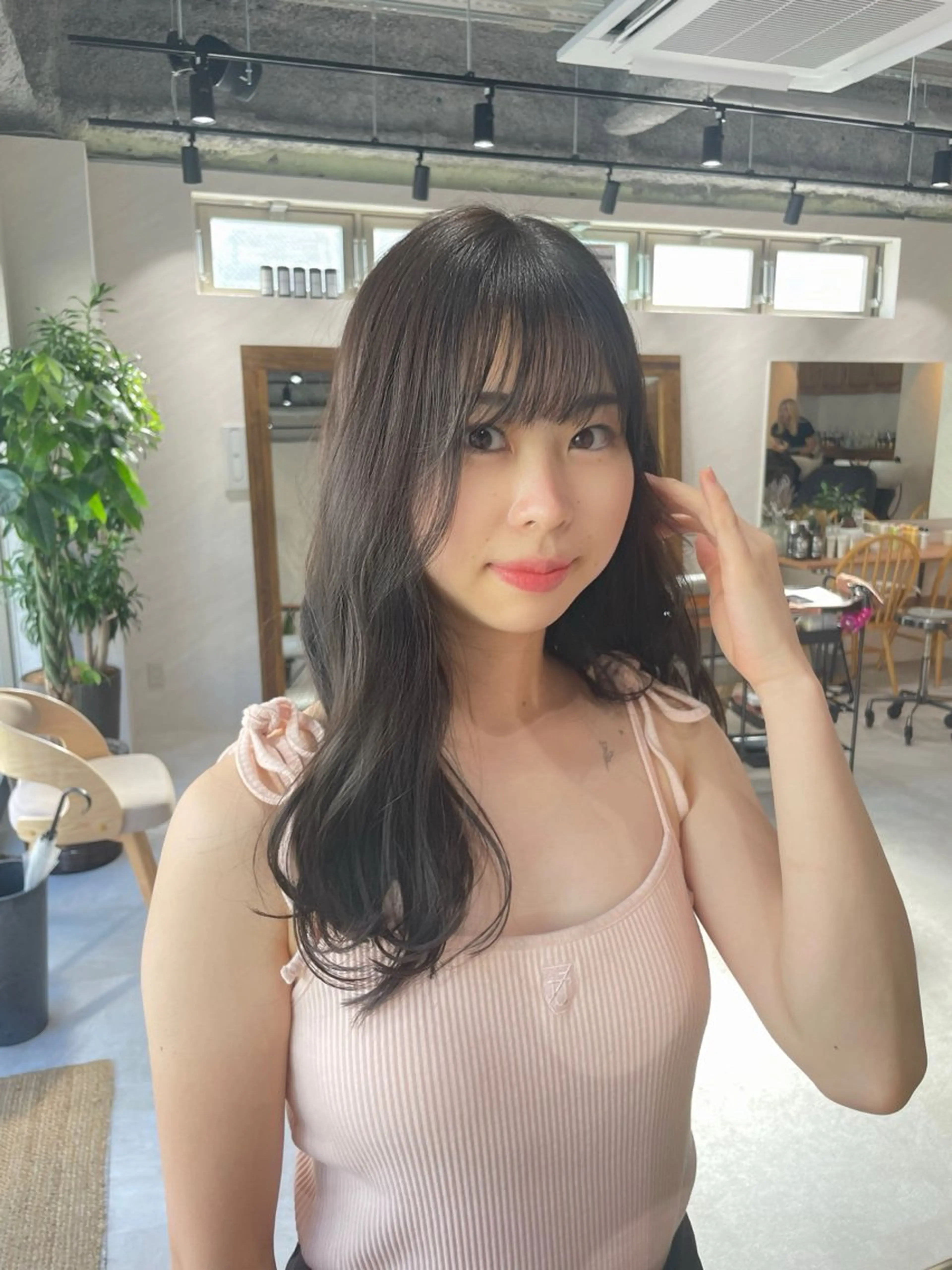 ロング カラー 🍐透明感カラー🍐 レイヤーカットのヘアスタイル