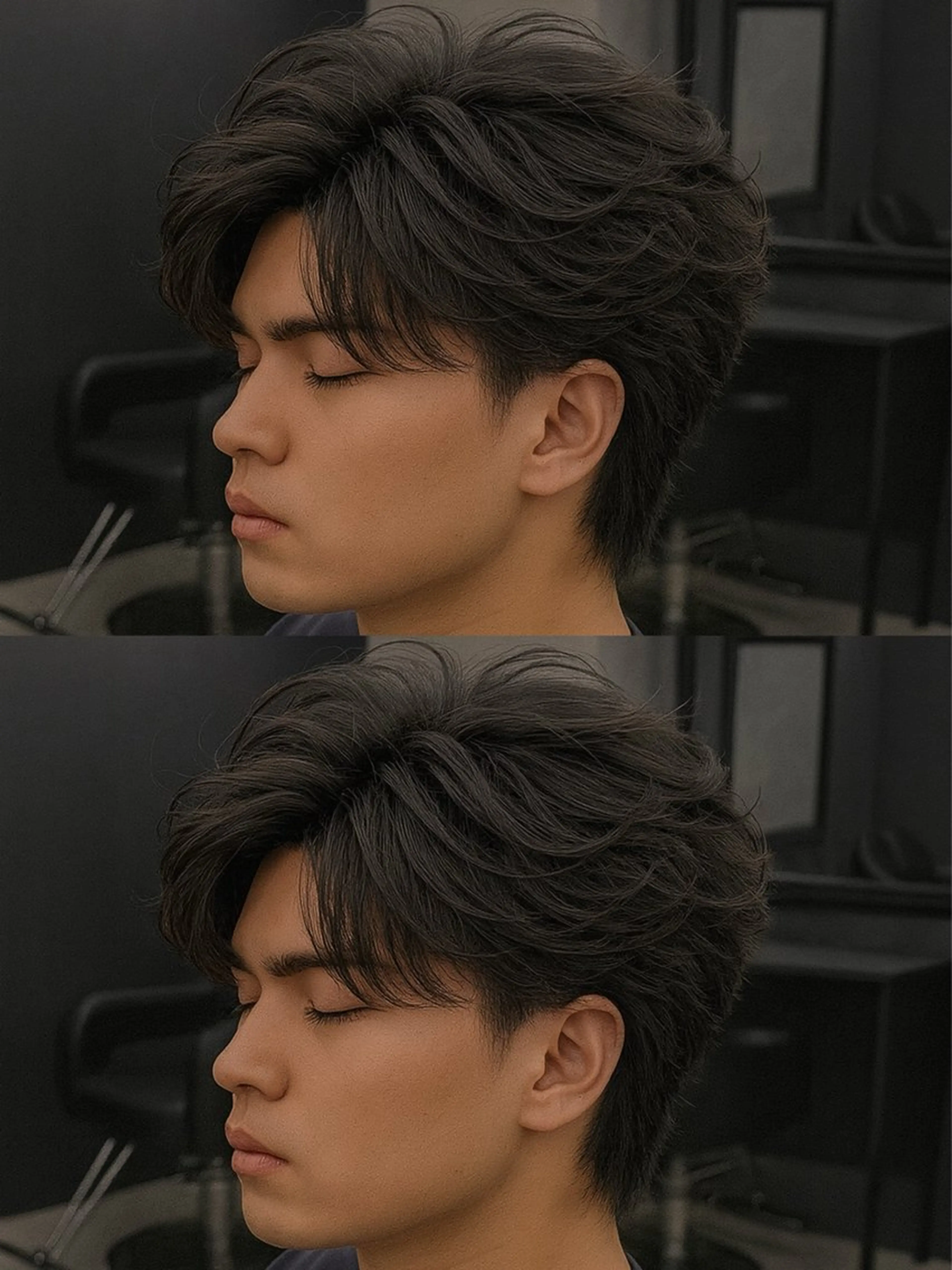 ミディアム パーマ ヘアアレンジ メンズ ミディアムパーマ メンズパーマ メンズツイストパーマ 波巻きパーマ ツイストパーマ カット トリートメント 💥社会人パーマ 小林 海斗💥のヘアスタイル