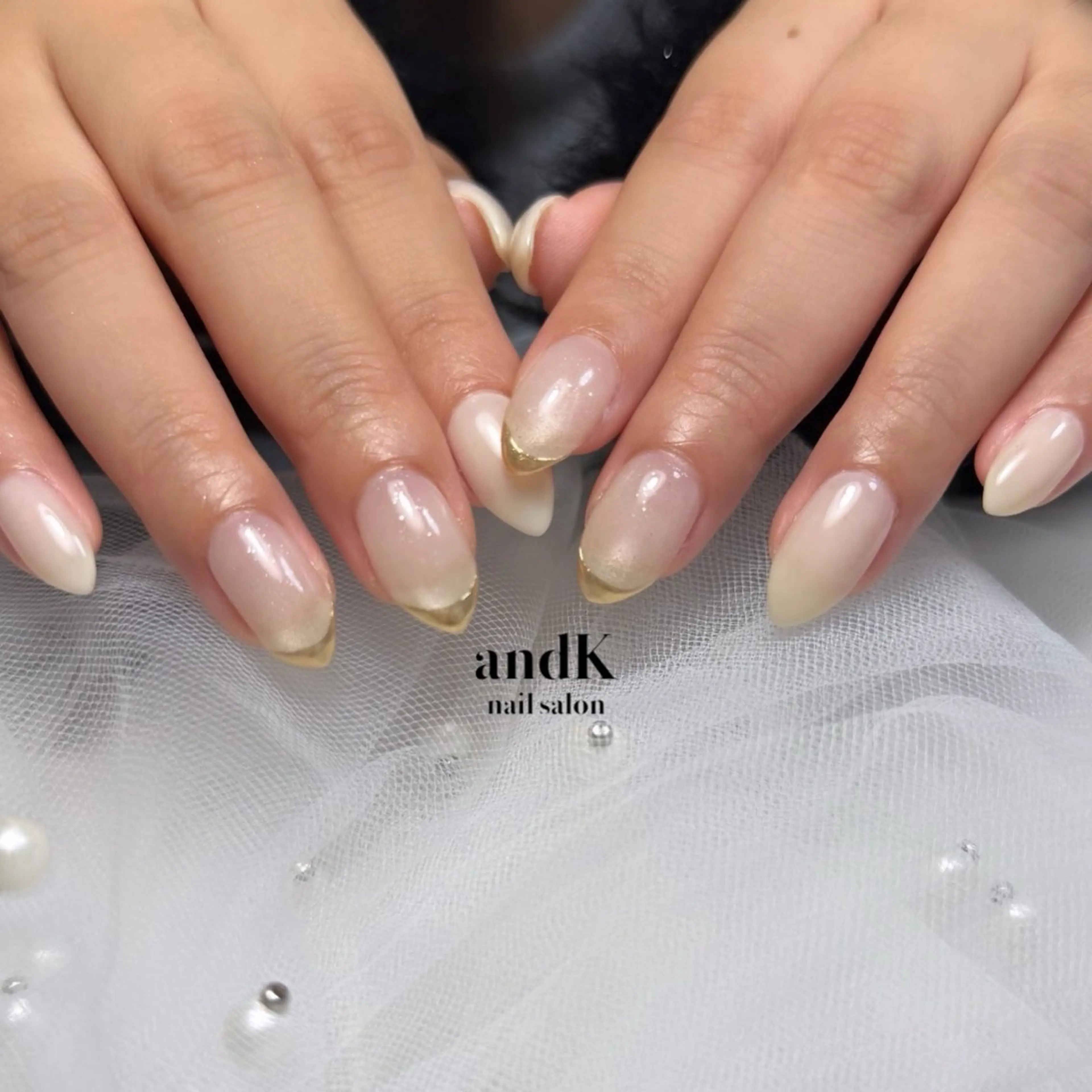 ネイル シンプルネイル ハンドネイル andK nail salonのネイルデザイン