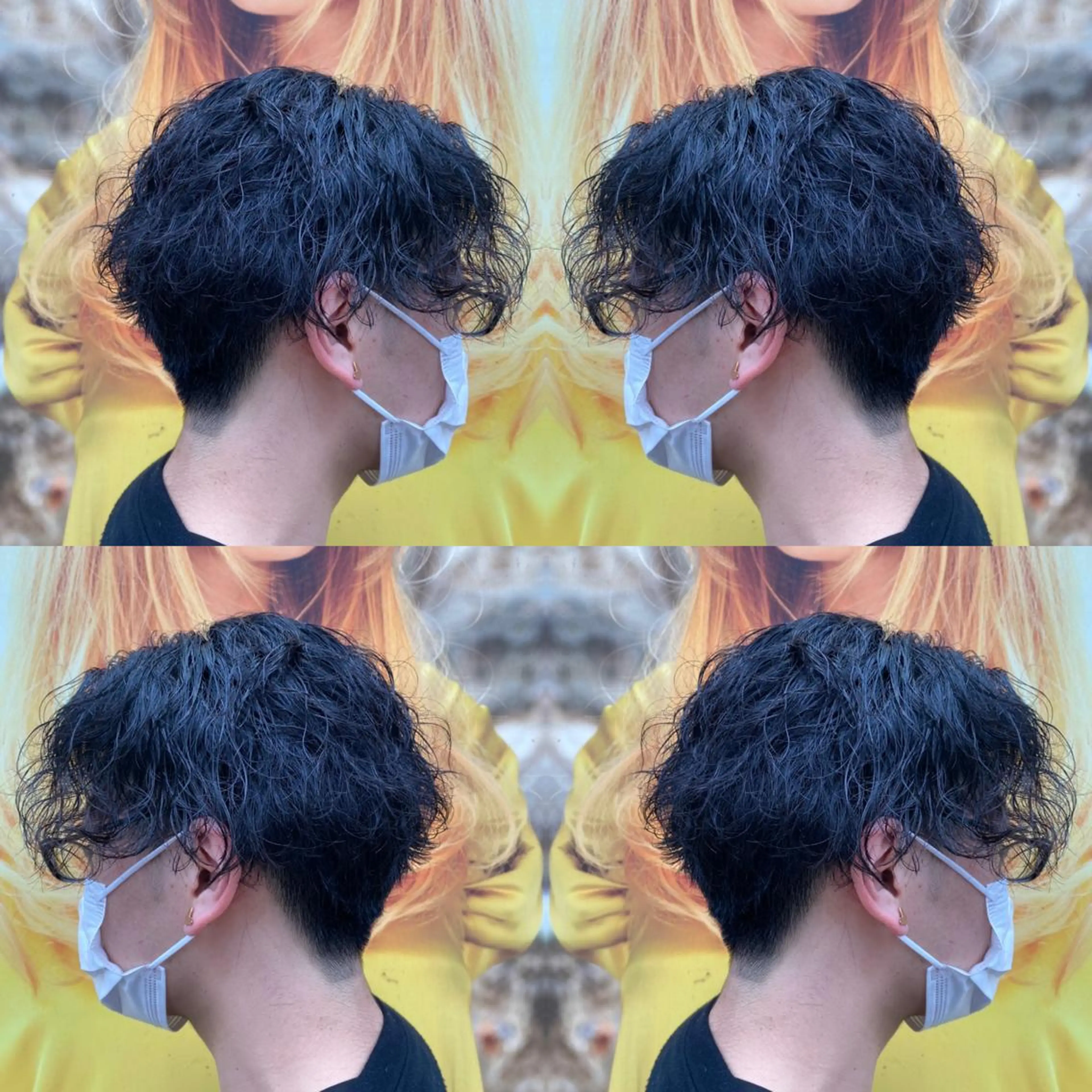 ショート カット パーマ 髪質改善カラー/店長 宮内秀峰のヘアスタイル