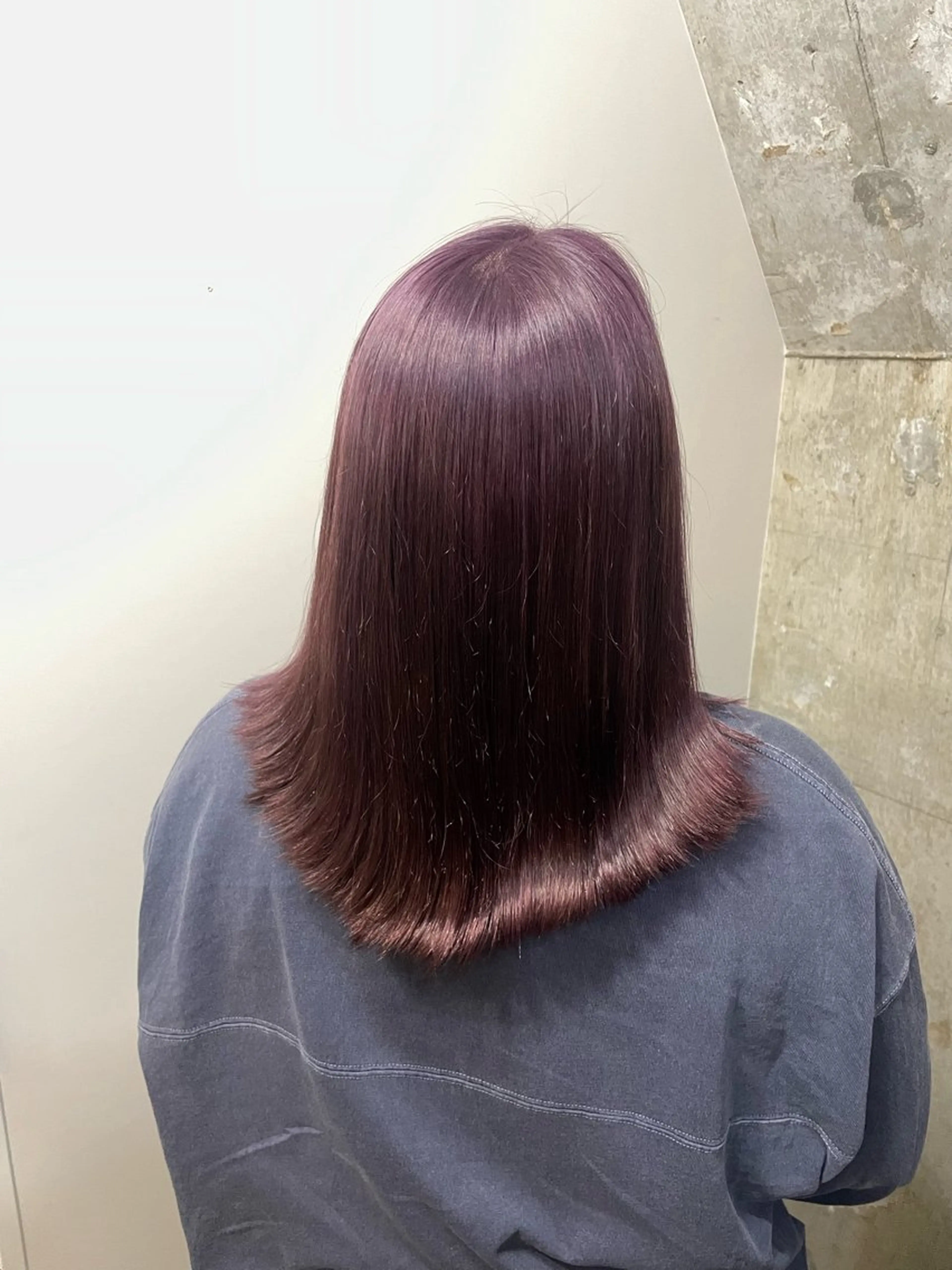 セミロング カラー ヘアカラー ニュアンスカラー/ 🫧レミ(坊主)のヘアスタイル