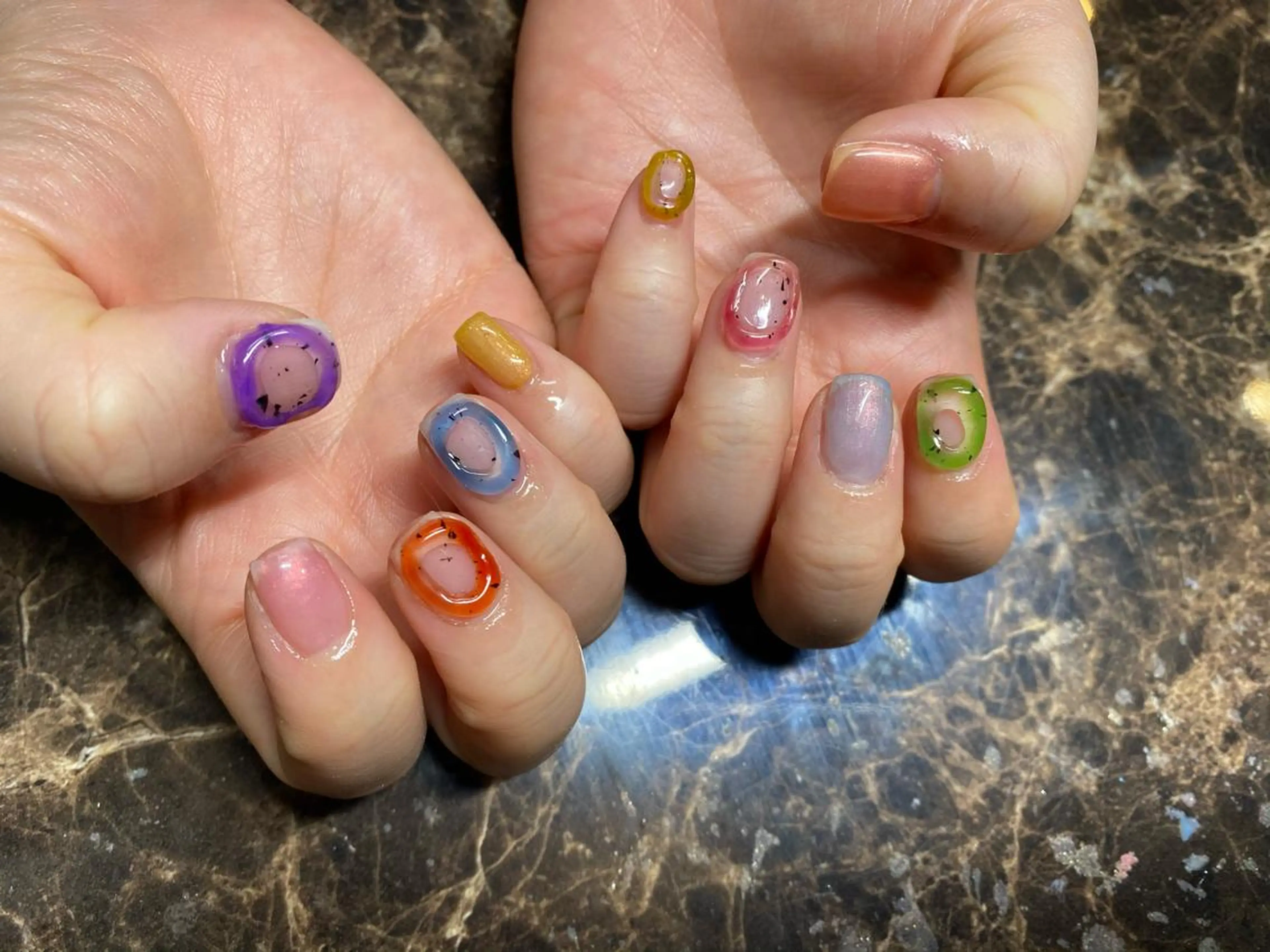 ネイル ハンドネイル IROHA Nail 矢掛萌子のネイルデザイン