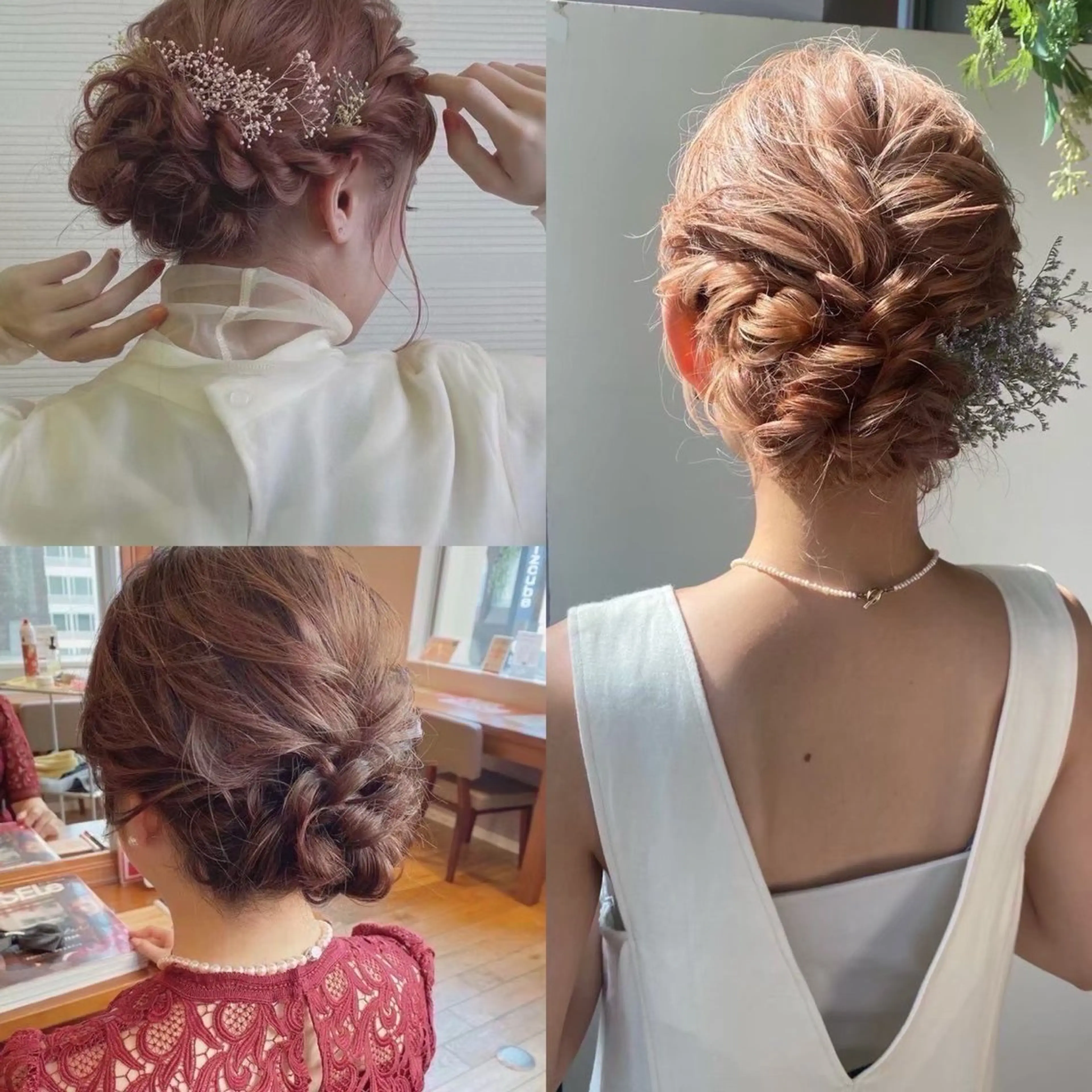 ヘアアレンジ 暖色🍇/透明感/ 髪質改善/YUIKOのヘアスタイル