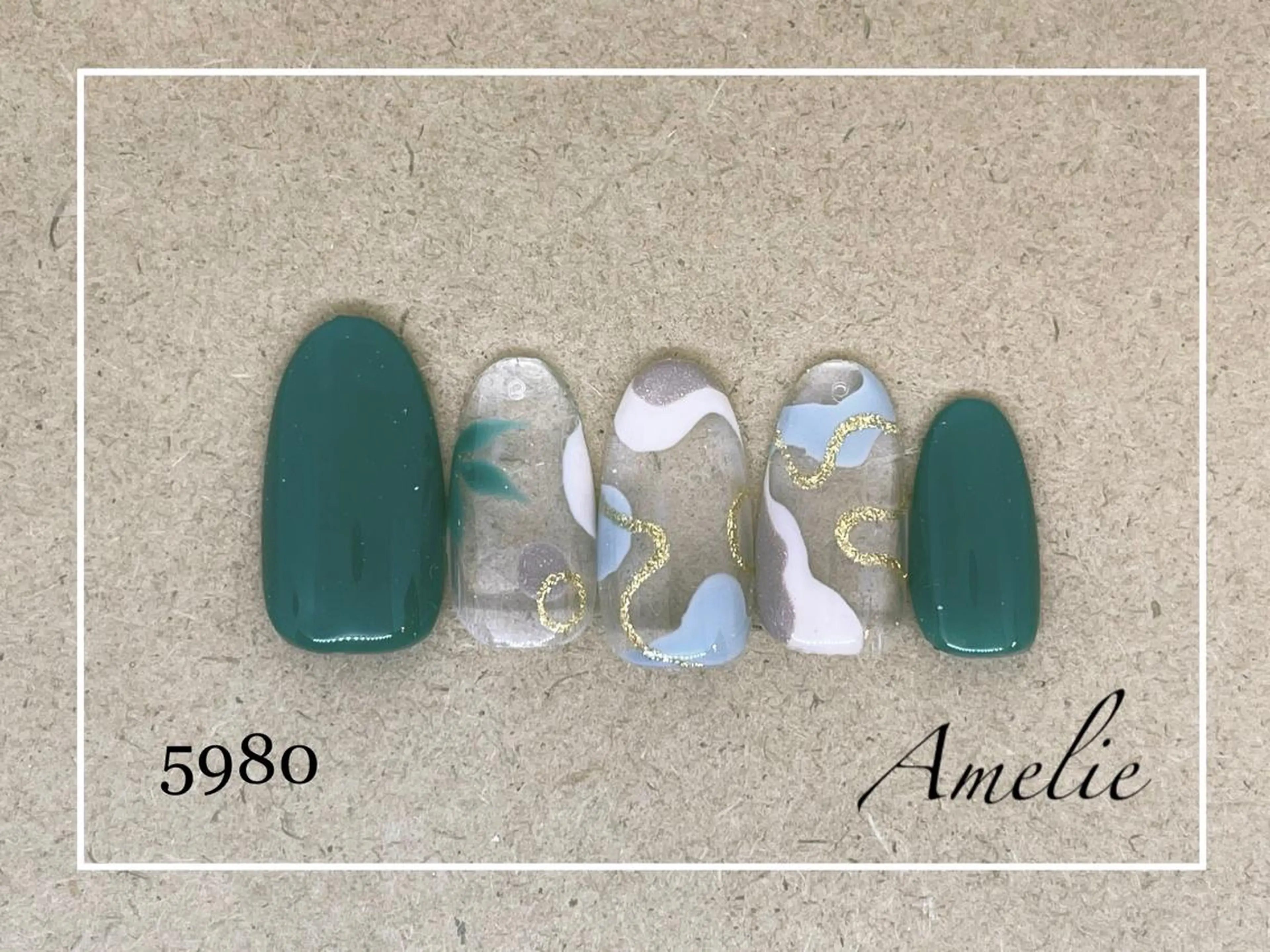 ネイル いちじゅう あおいのネイルデザイン