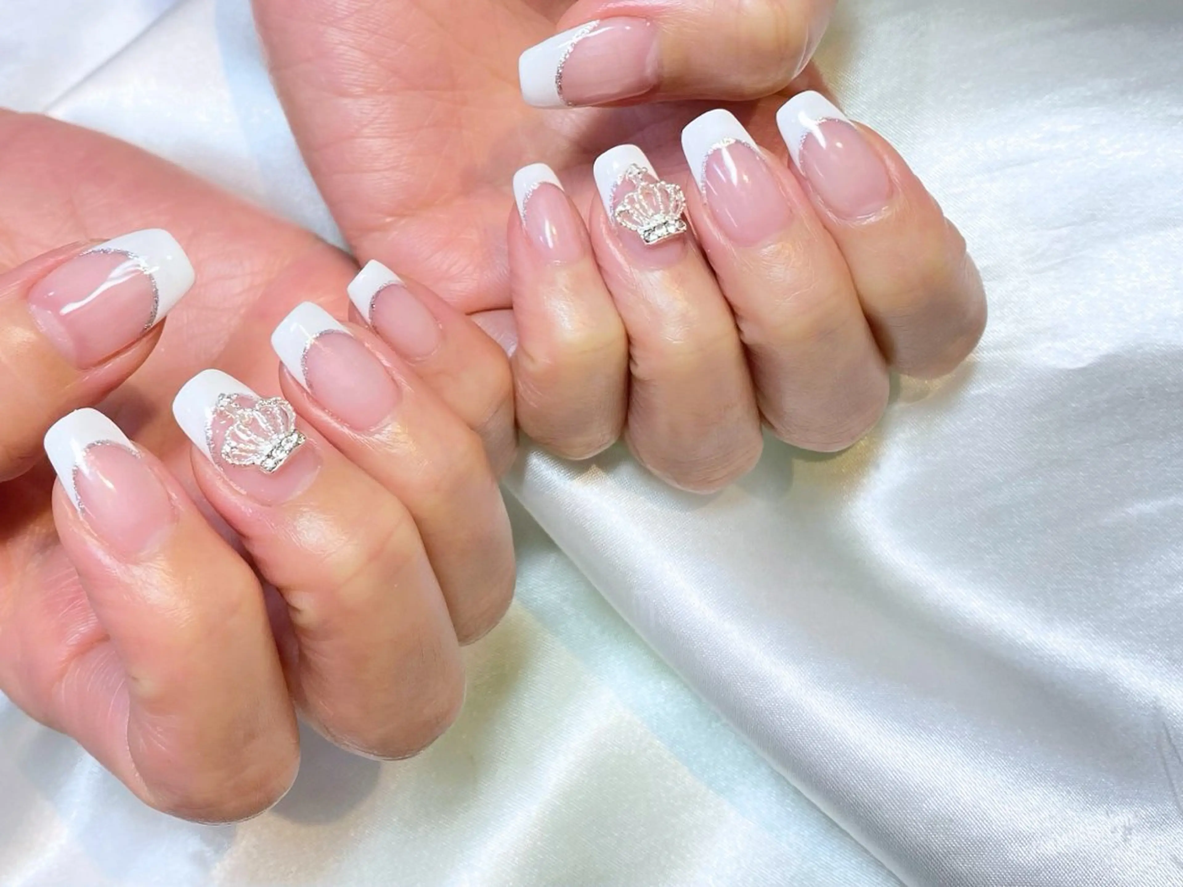 ネイル フレンチネイル nail salon c houseのネイルデザイン