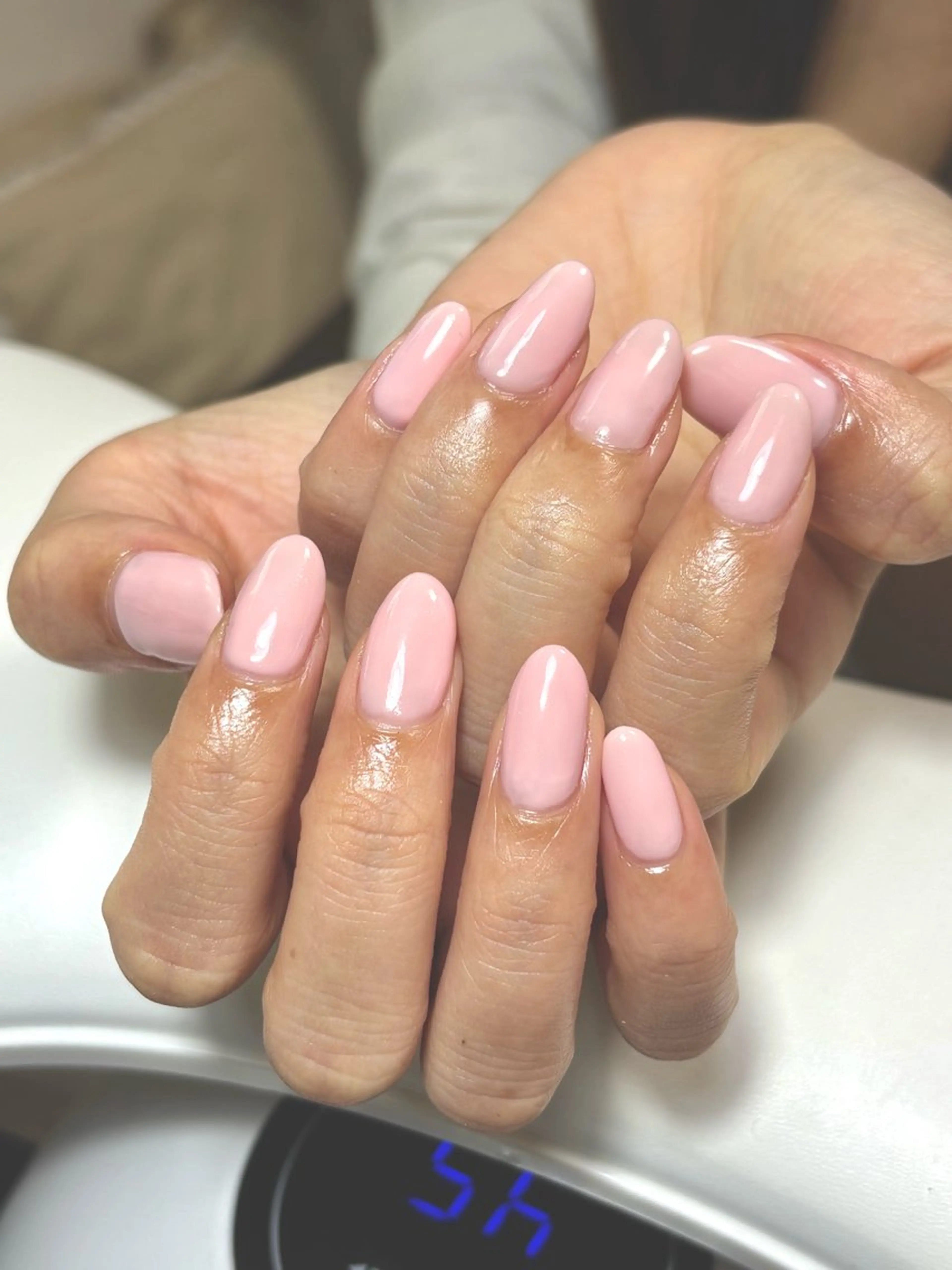 ネイル ワンカラーネイル ピンク ハンドネイル Nails by MILKのネイルデザイン