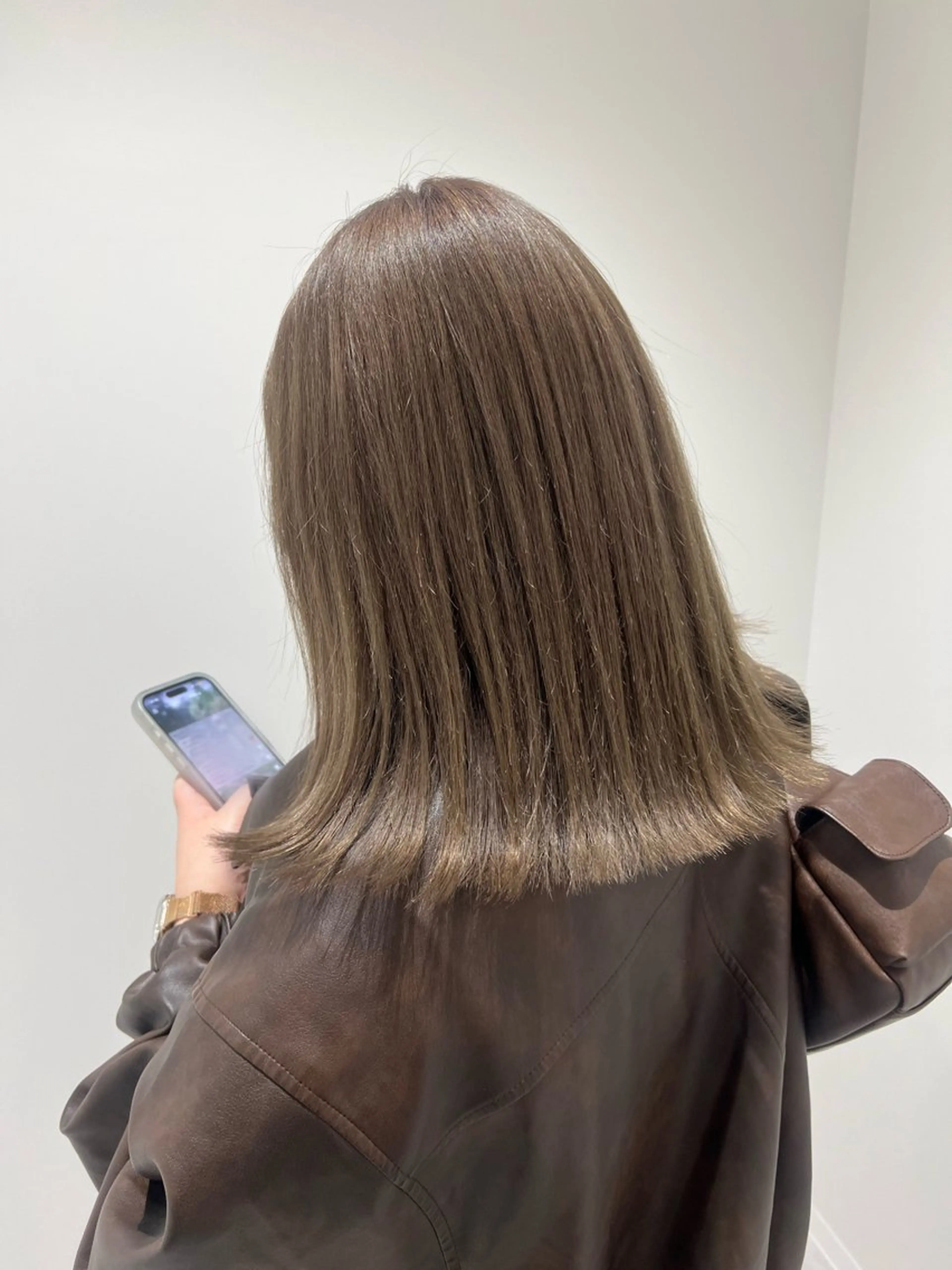 ミディアム カット 🤍透明感カラー・ きらら🤍のヘアスタイル