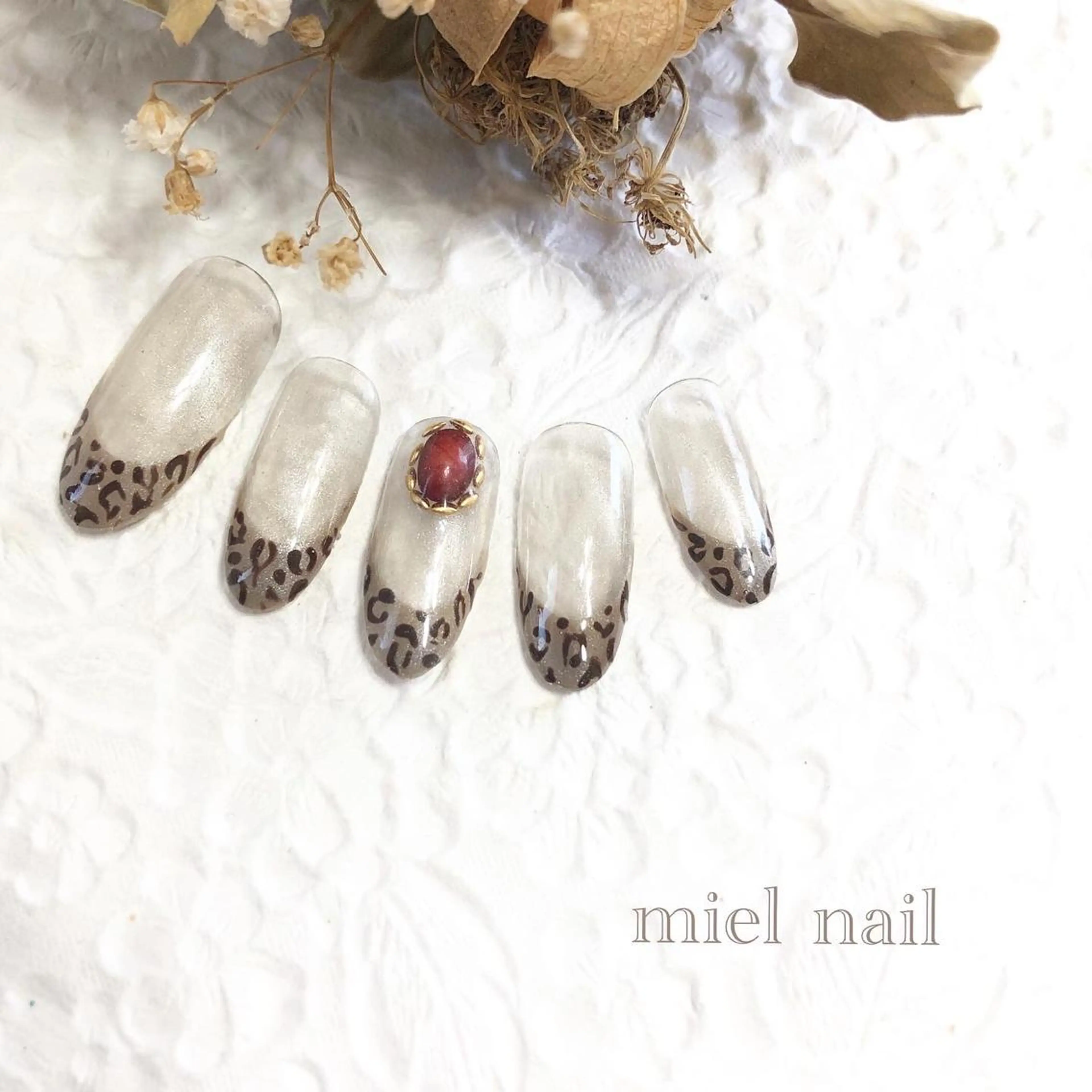 ネイル ハンドネイル miel nailのネイルデザイン