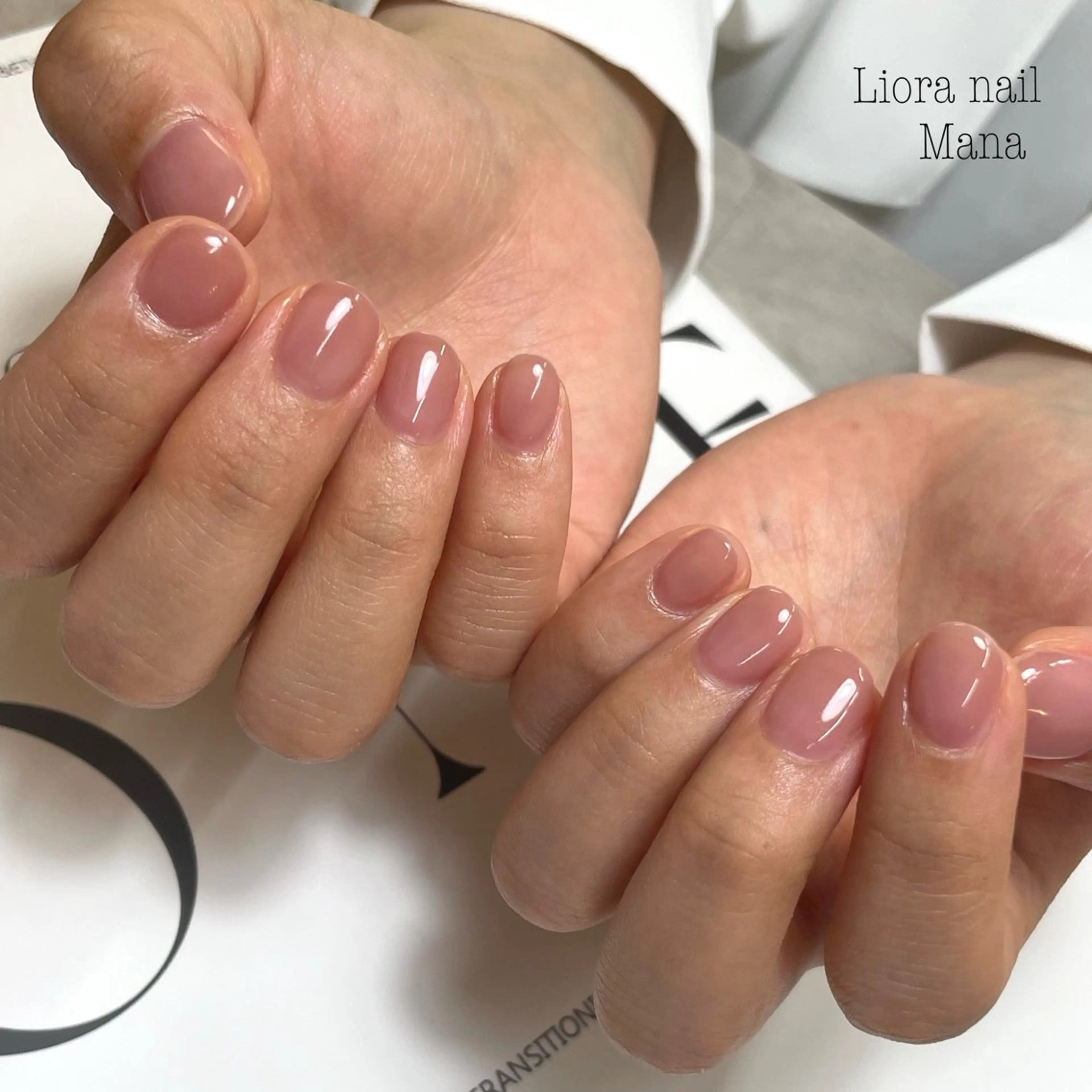 ネイル ワンカラーネイル ハンドネイル nail mnのネイルデザイン