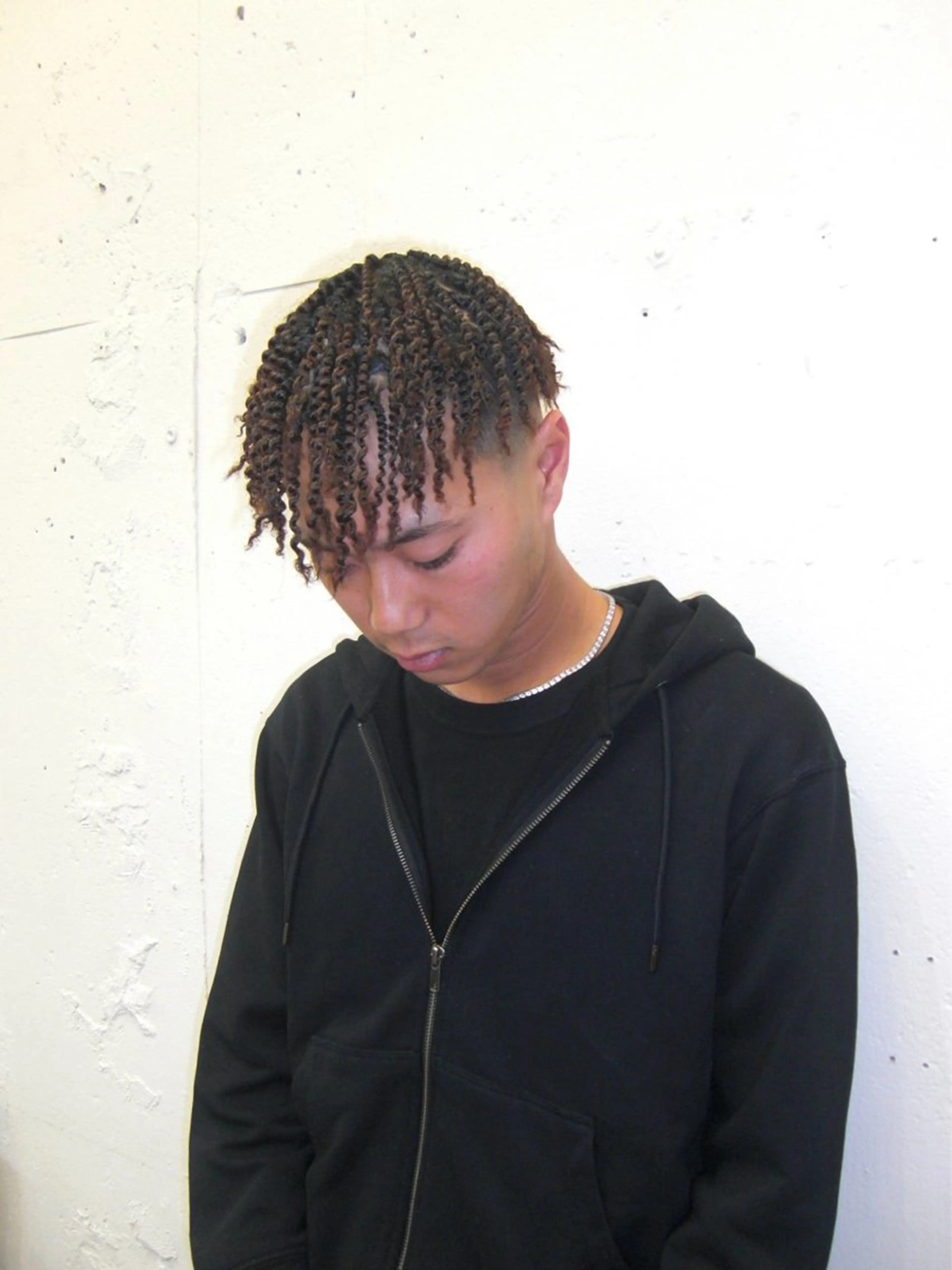 ヘアアレンジ メンズ メンズパーマ コーンロウ／ブレイズ SYUのヘアスタイル