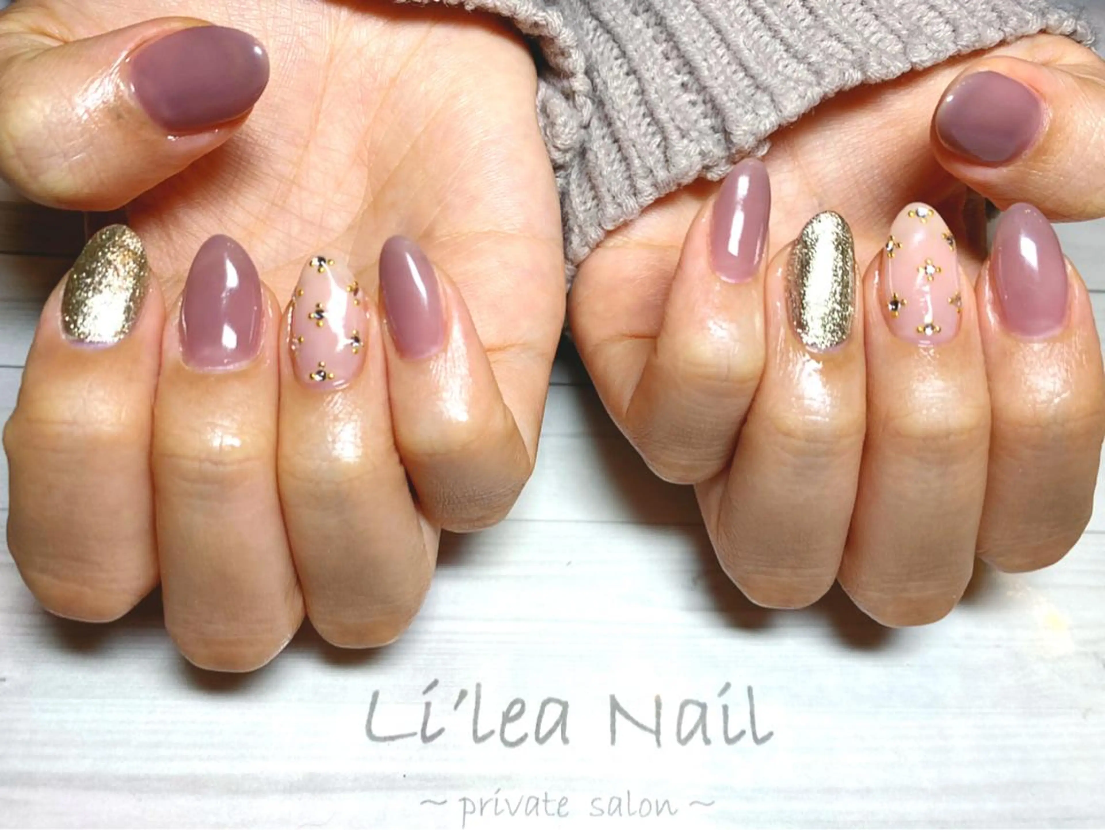 ネイル Li'leaNail AINAのネイルデザイン