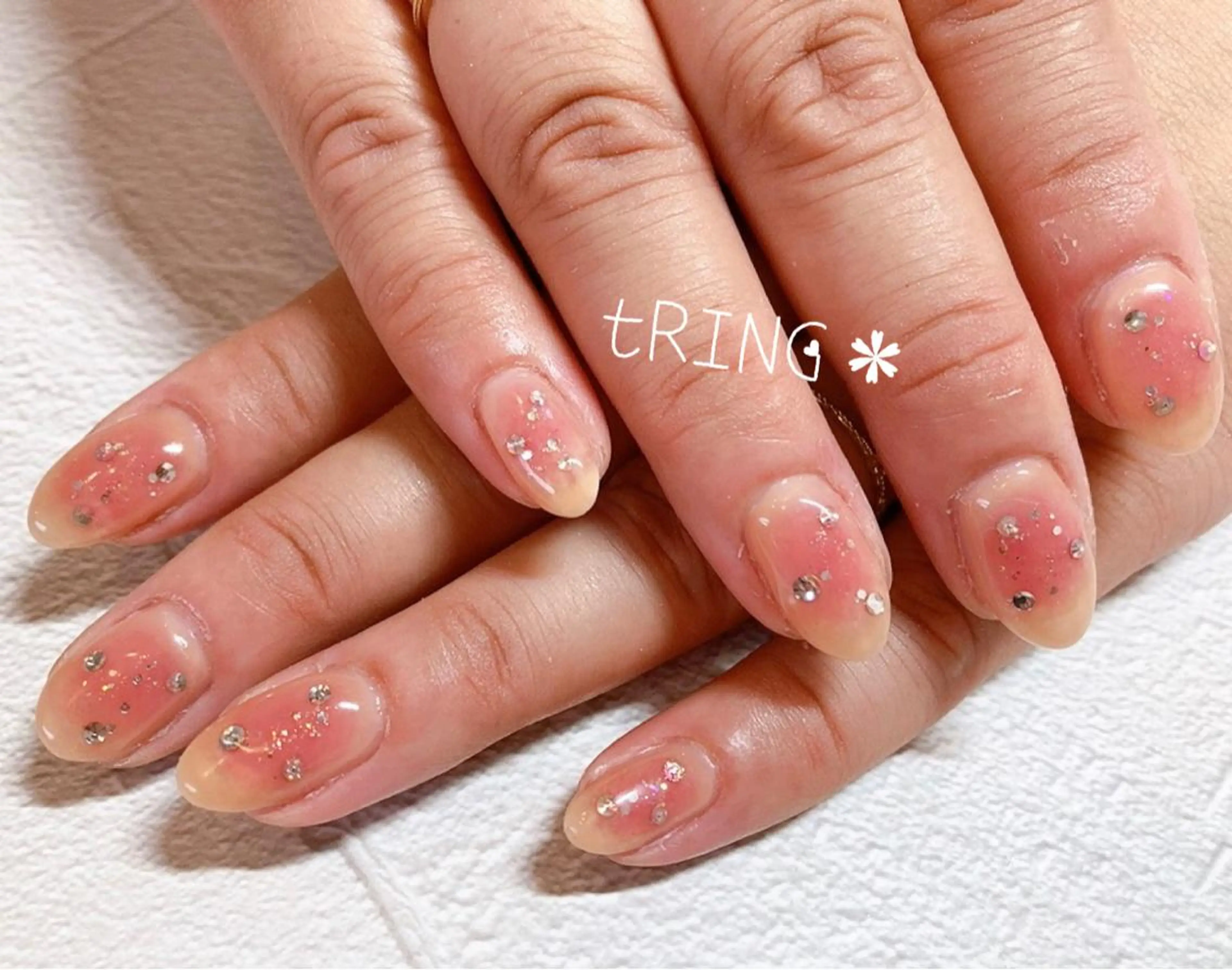 ネイル ハンドネイル tRING* しいの木台のネイルデザイン