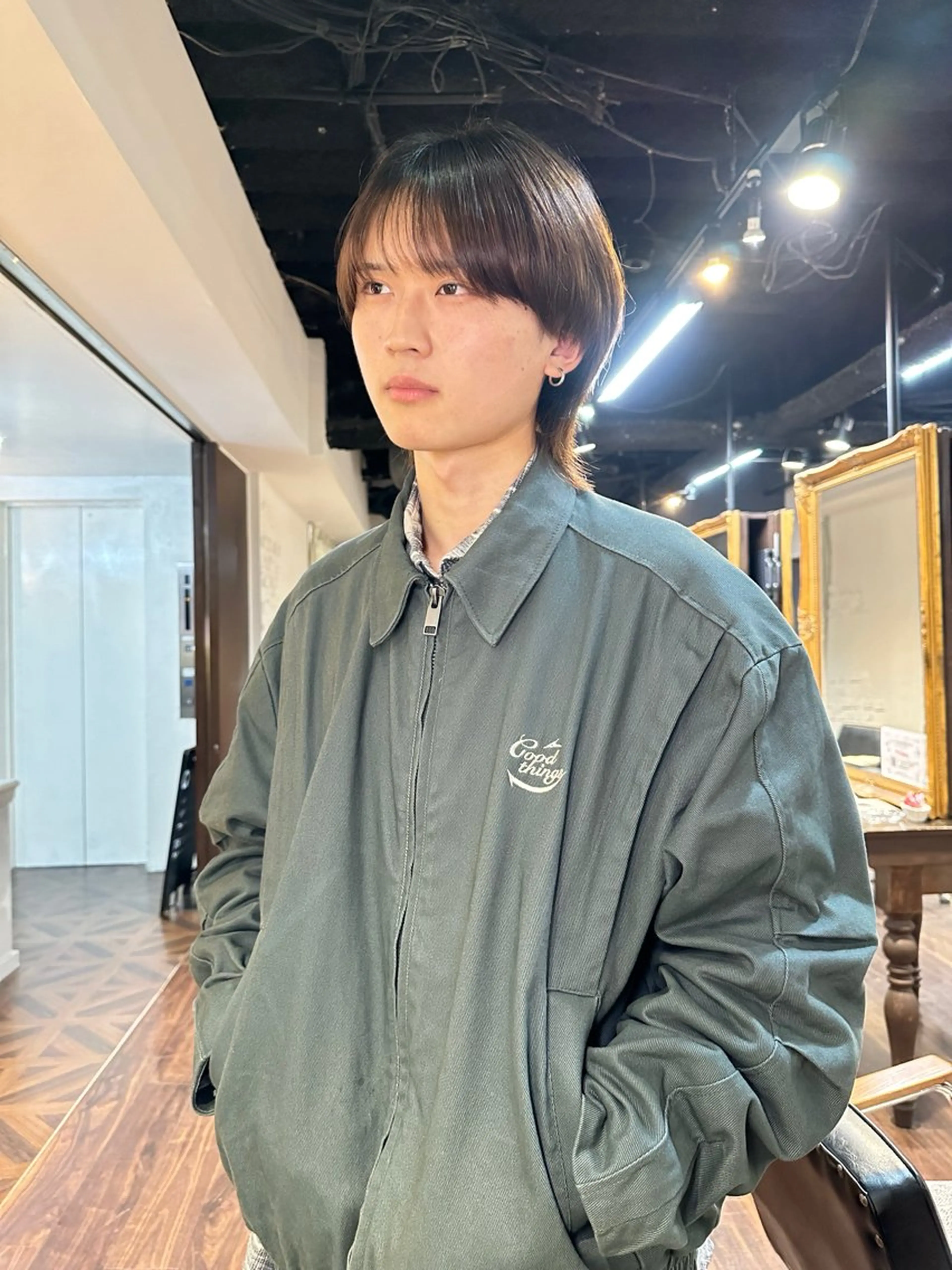 メンズ ボブ・レイヤー支持 No.1/Ryokiのヘアスタイル