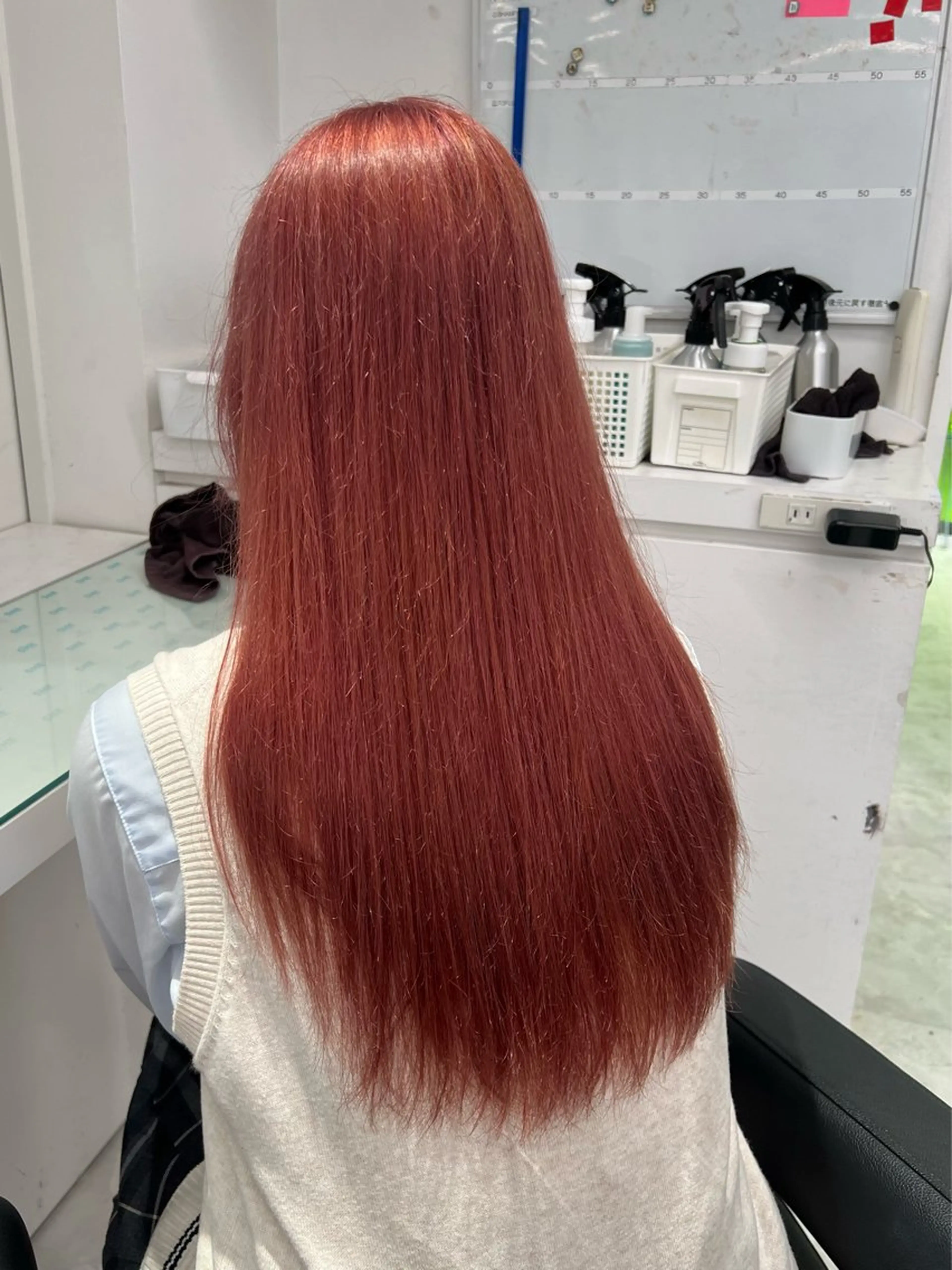 ロング カラー トレンド暖色ヘア🍒 miu🍒のヘアスタイル