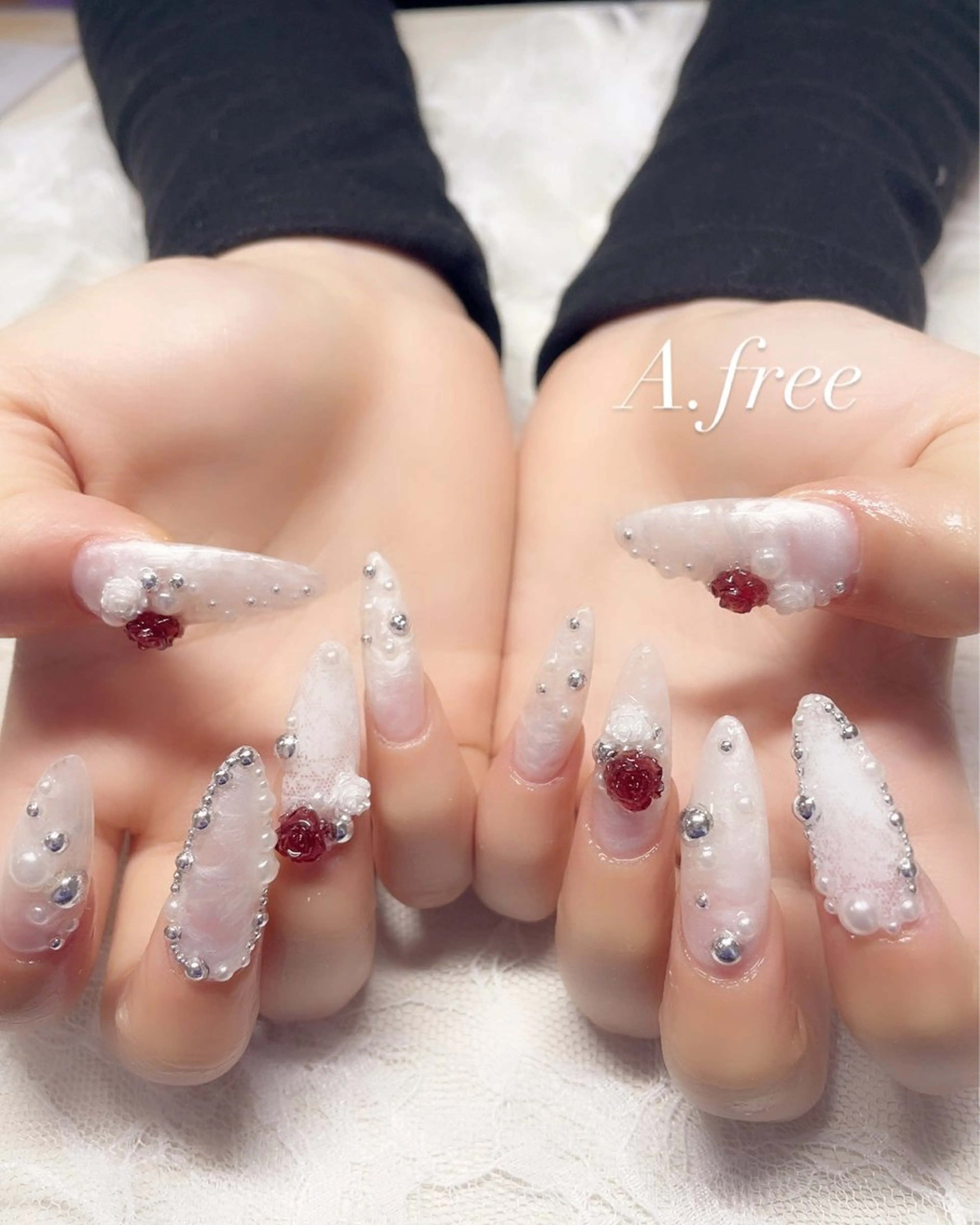 ネイル A.free✧*｡ アレルギー対応✧*｡のネイルデザイン