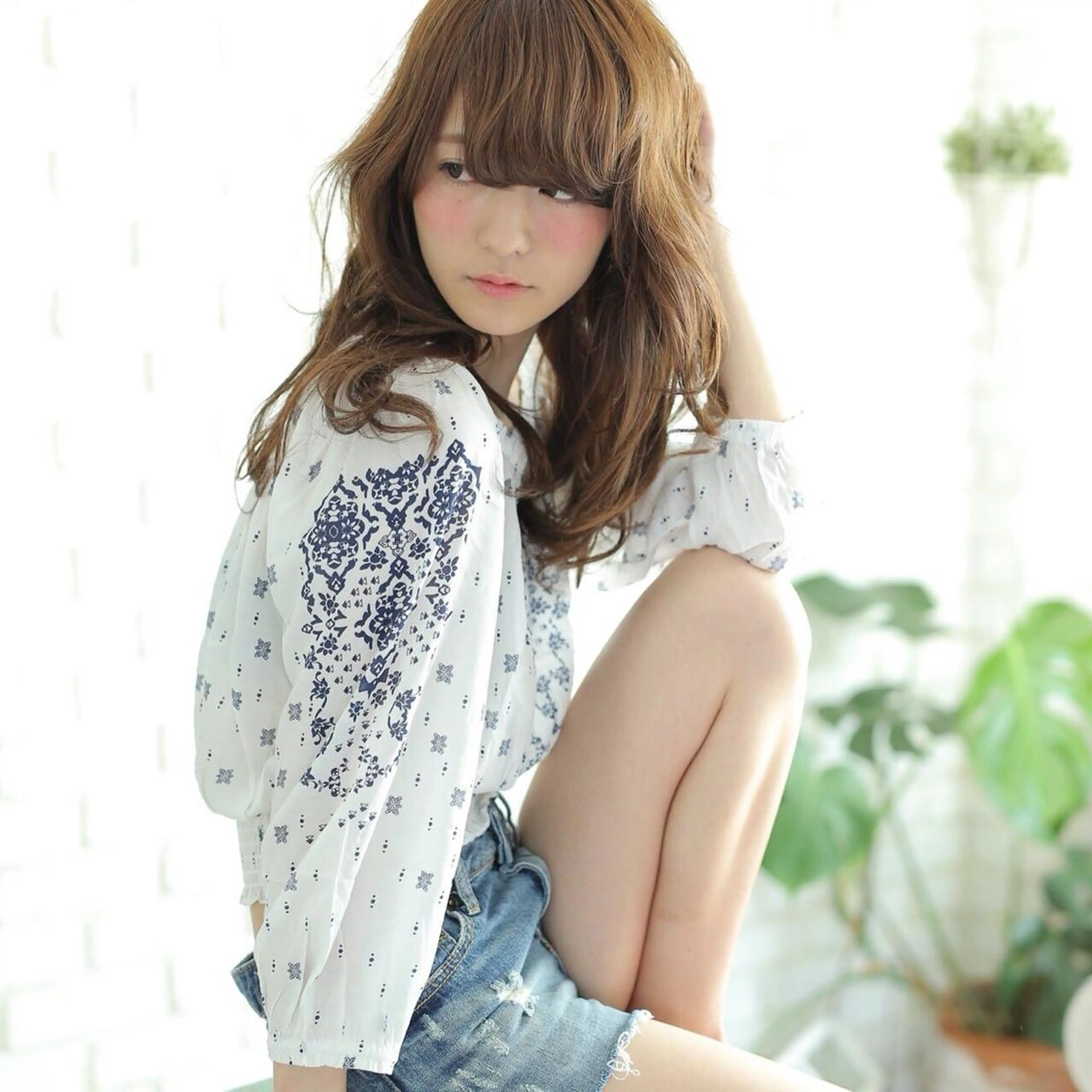 セミロング KEN ZOのヘアスタイル