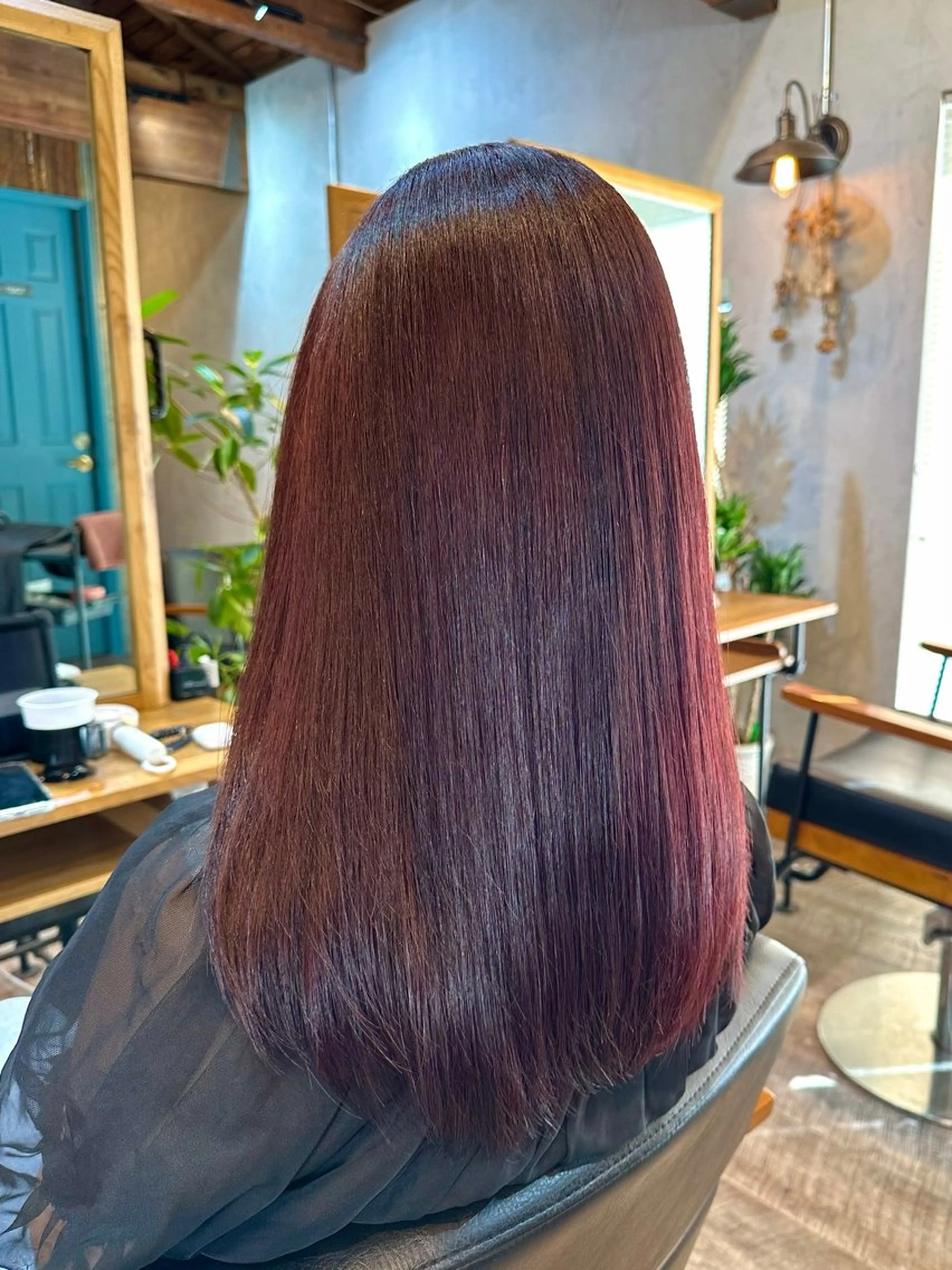 セミロング カラー muscali♡ 原宿.表参道のヘアスタイル